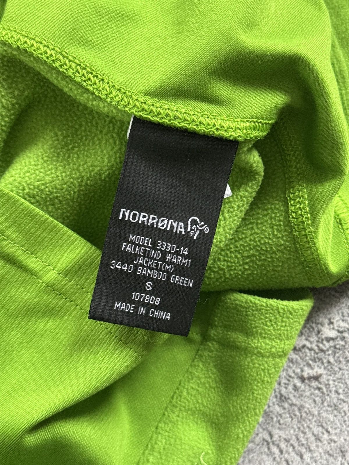 Norrona Norrona S/size falketing warm jacket zip fleece outdoor Size US S / EU 44-46 / 1 - 5 Thumbnail