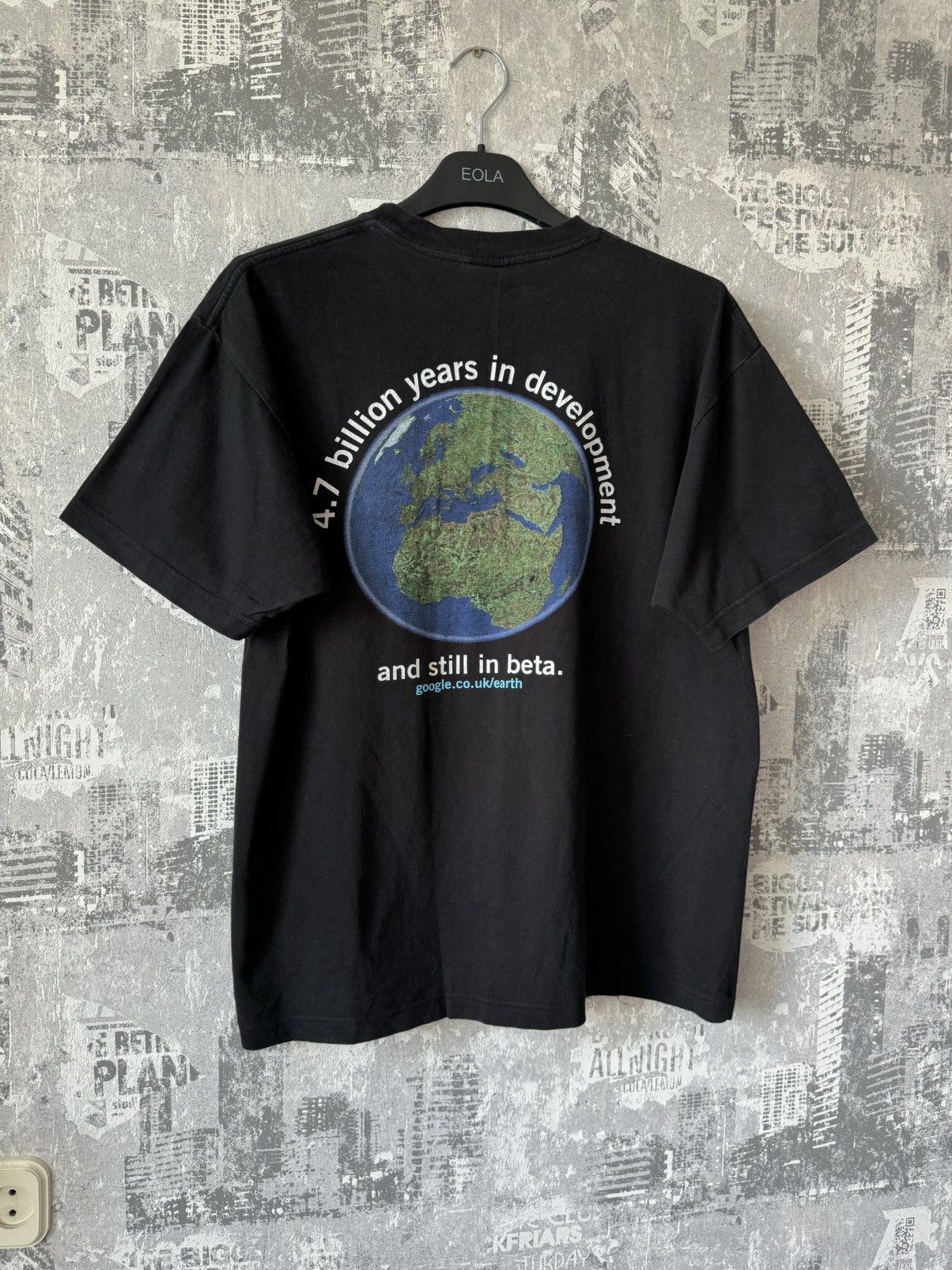Apple Vintage 90s Google T-Shirt Size US M / EU 48-50 / 2 - 5 Thumbnail