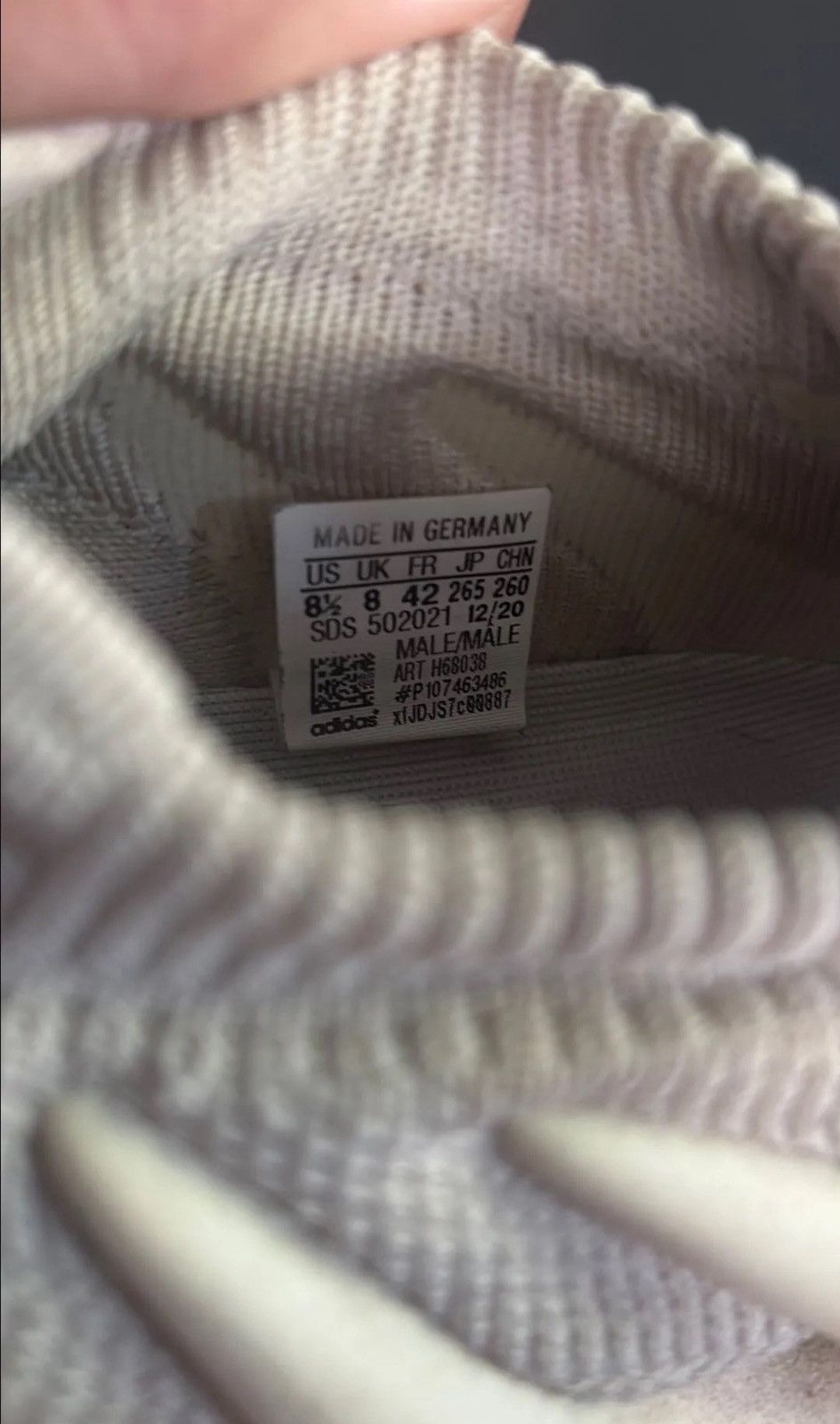 Yeezy 🔥 Yeezy 450 “Cloud White” | Size 8.5 | OG Box Size US 8.5 / EU 41-42 - 7 Thumbnail