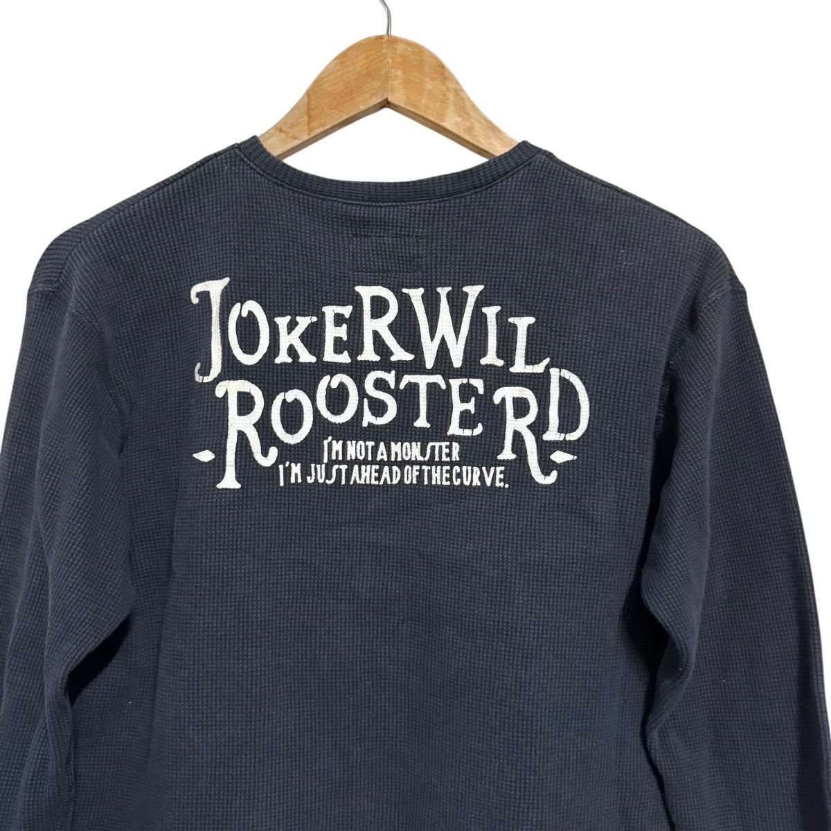 Seditionaries Rebel Joker Wild Rooster Waffle Longsleeve STOOGE&CO Size US M / EU 48-50 / 2 - 10 Thumbnail