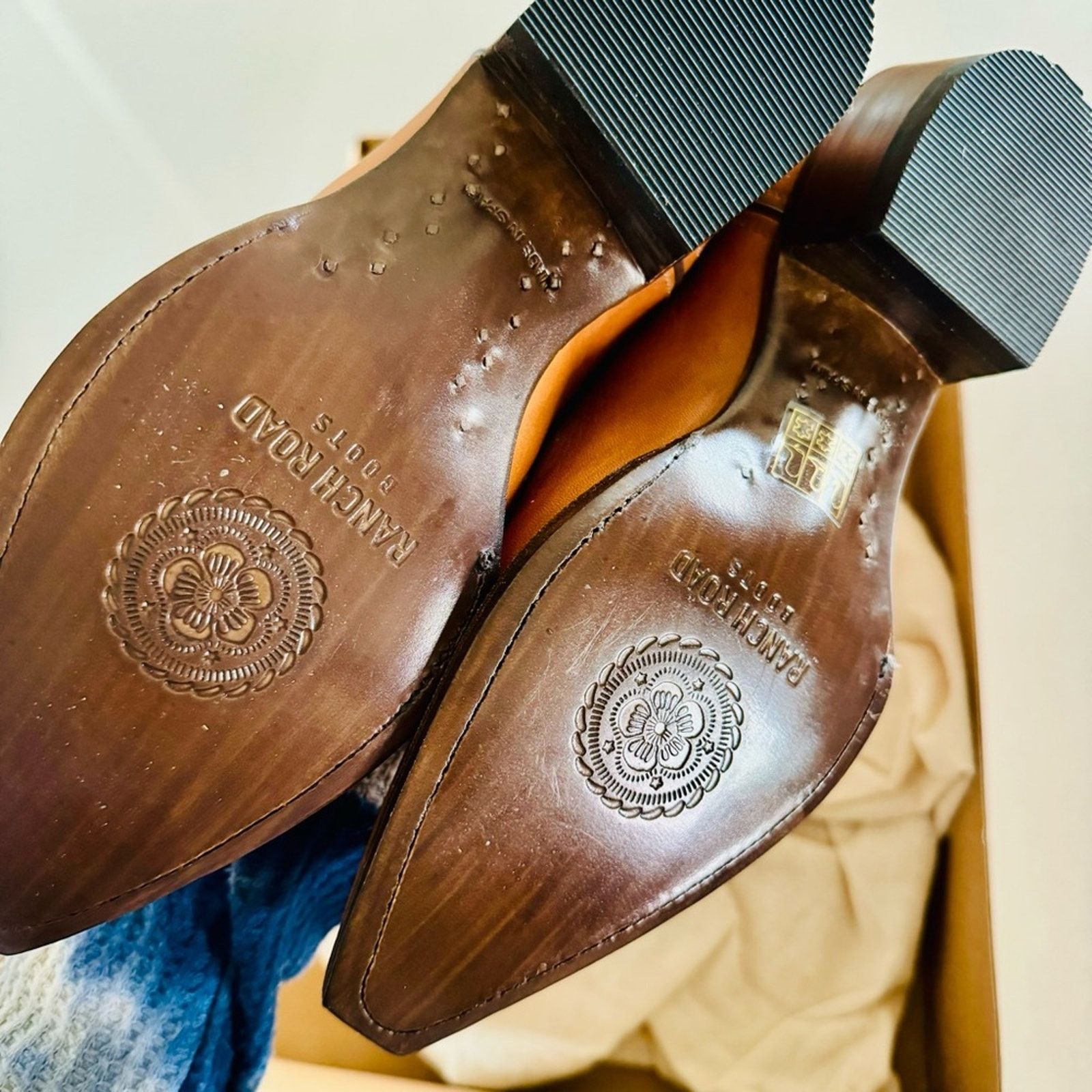 REVOLVE NEW RANCH ROAD Presidio Liberty Star Cowboy Western Boot 5.5 Size US 5.5 / IT 35.5 - 5 Thumbnail