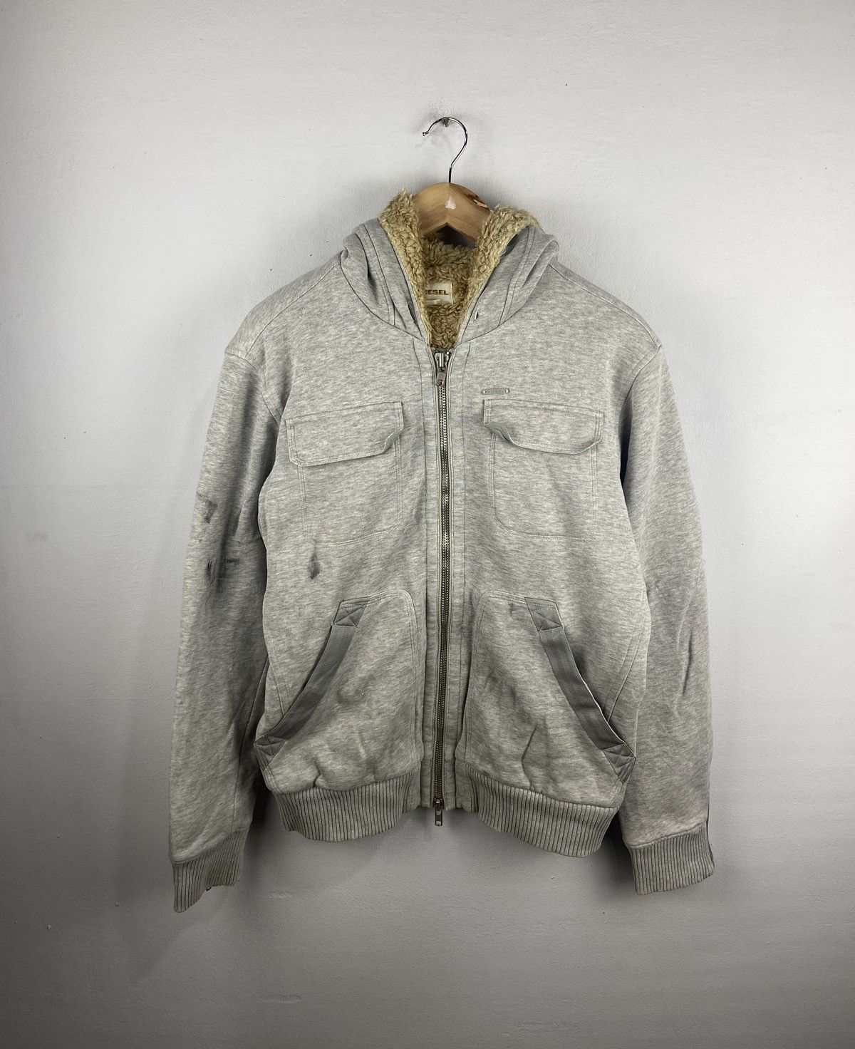 Diesel × Le Grande Bleu (L.G.B.) Diesel Sweater Fleece Hoodie Size US M / EU 48-50 / 2 - 1 Thumbnail