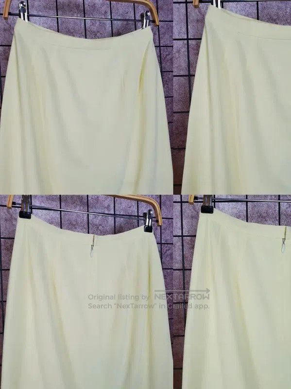 Burberry Burberry Summer Yellow Cotton Short Sleeve Cardigan. Size S / US 4 / IT 40 - 5 Thumbnail