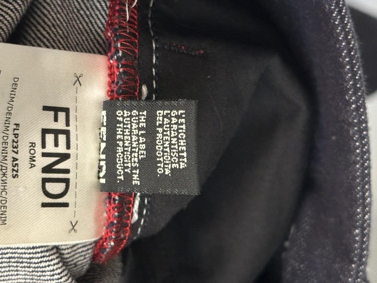 Fendi Fendi × FILA Raw Denim Size US 28 / EU 44 - 5 Thumbnail