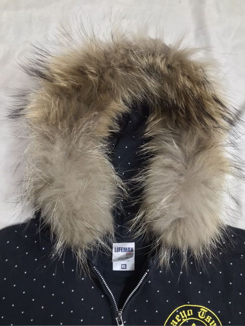 Japanese Brand Japanese LGB If Six Was Nine Style Fur Zip Hoodie Size US XS / EU 42 / 0 - 6 Thumbnail