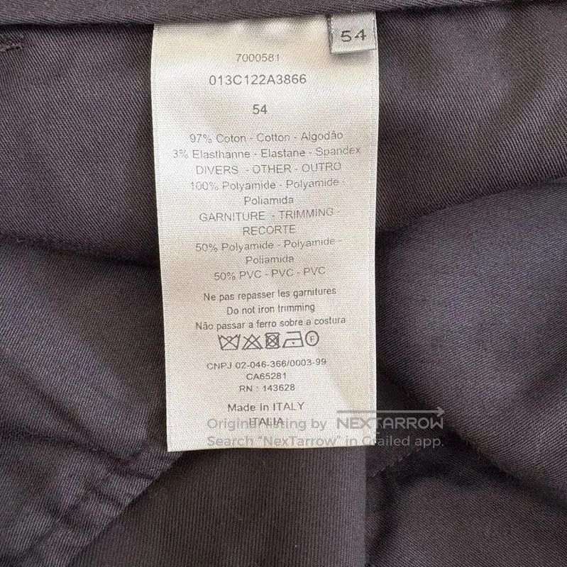 Dior Dior Casual Black Cotton Pants for Men . Size US 42 / EU 58 - 4 Thumbnail