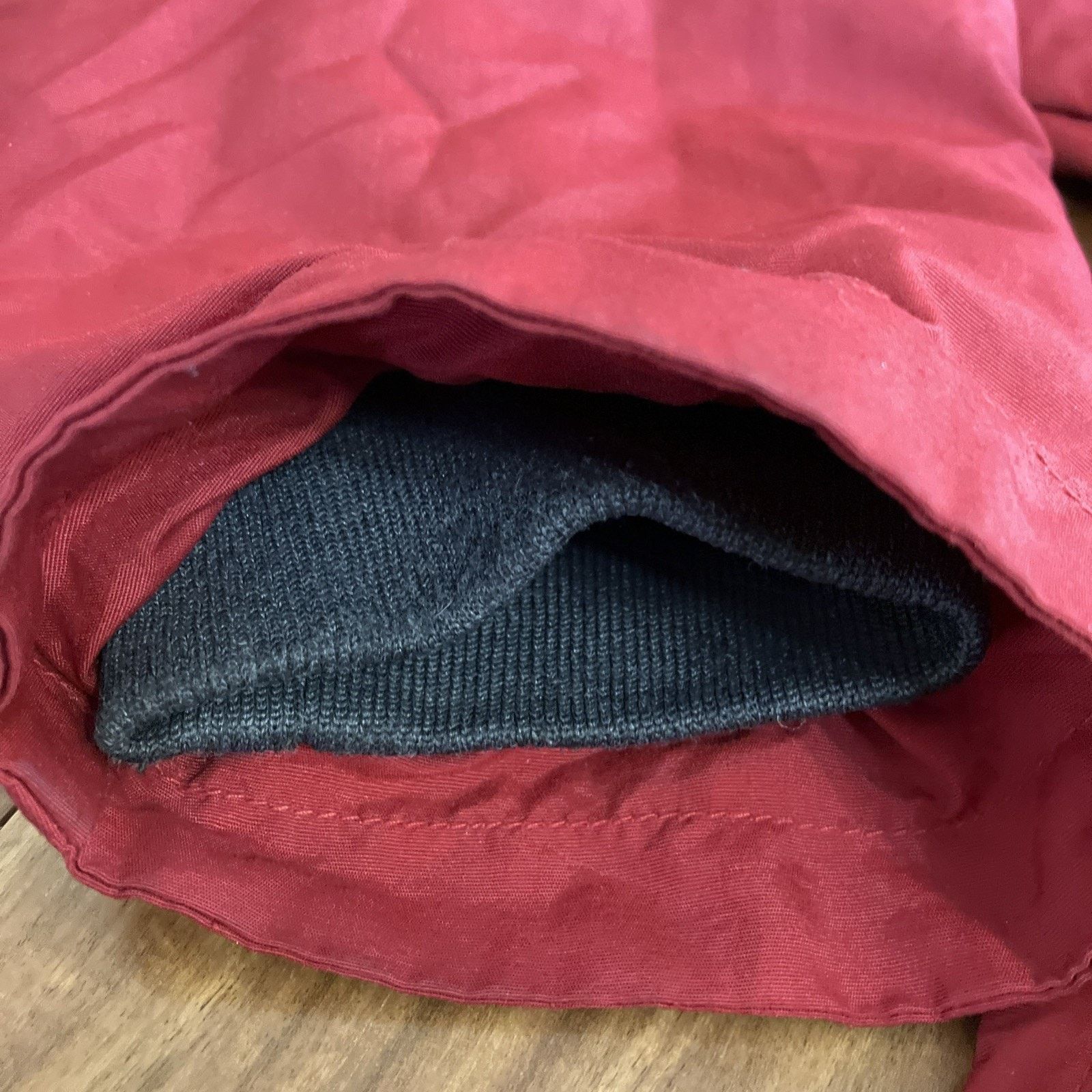 Structure Vintage Structure Sport Parka Jacket Men M Red Hood Pullover Size US M / EU 48-50 / 2 - 24 Thumbnail