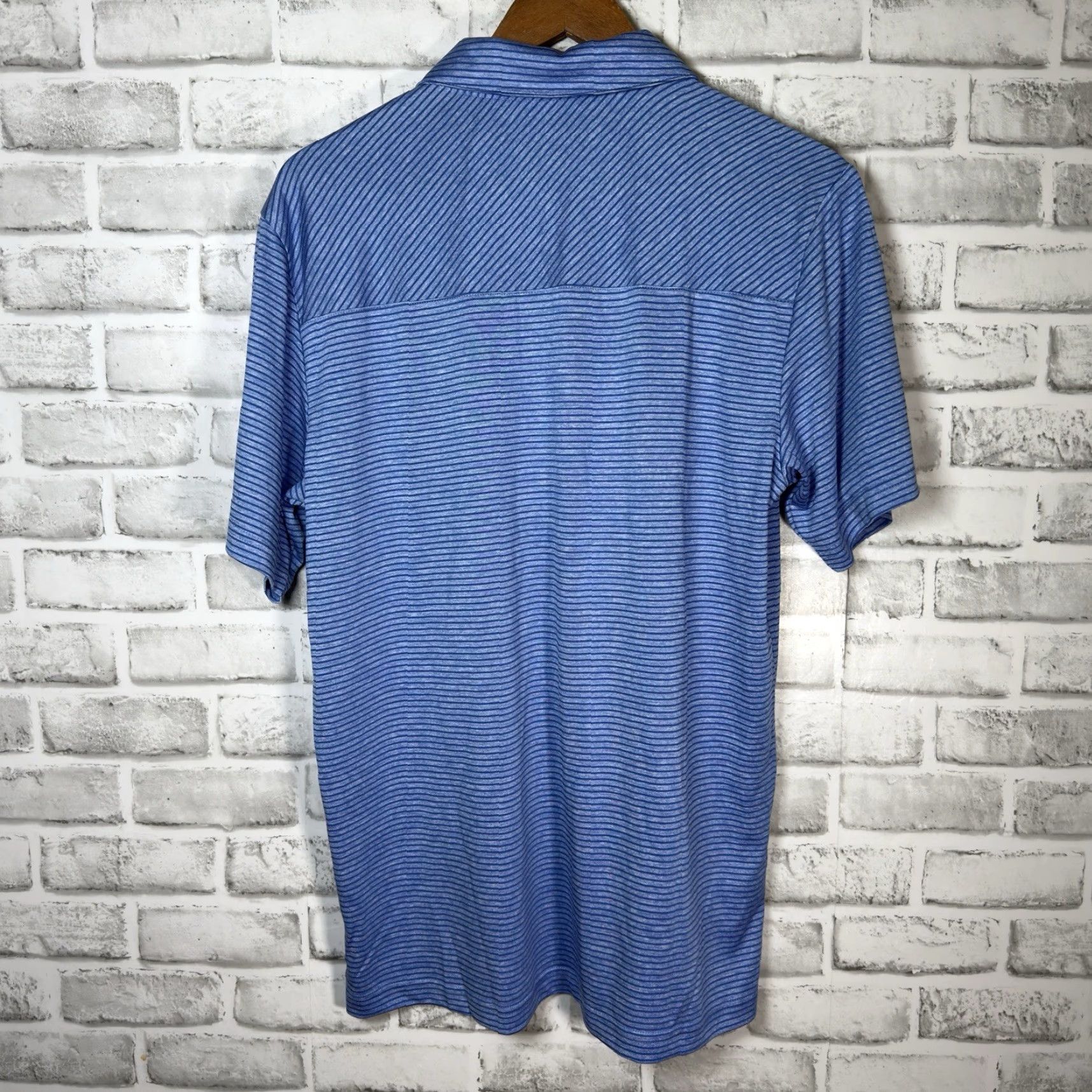 Adidas Adidas Golf Polo Shirt Mens M Athletic Blue Shirt Size US M / EU 48-50 / 2 - 5 Thumbnail