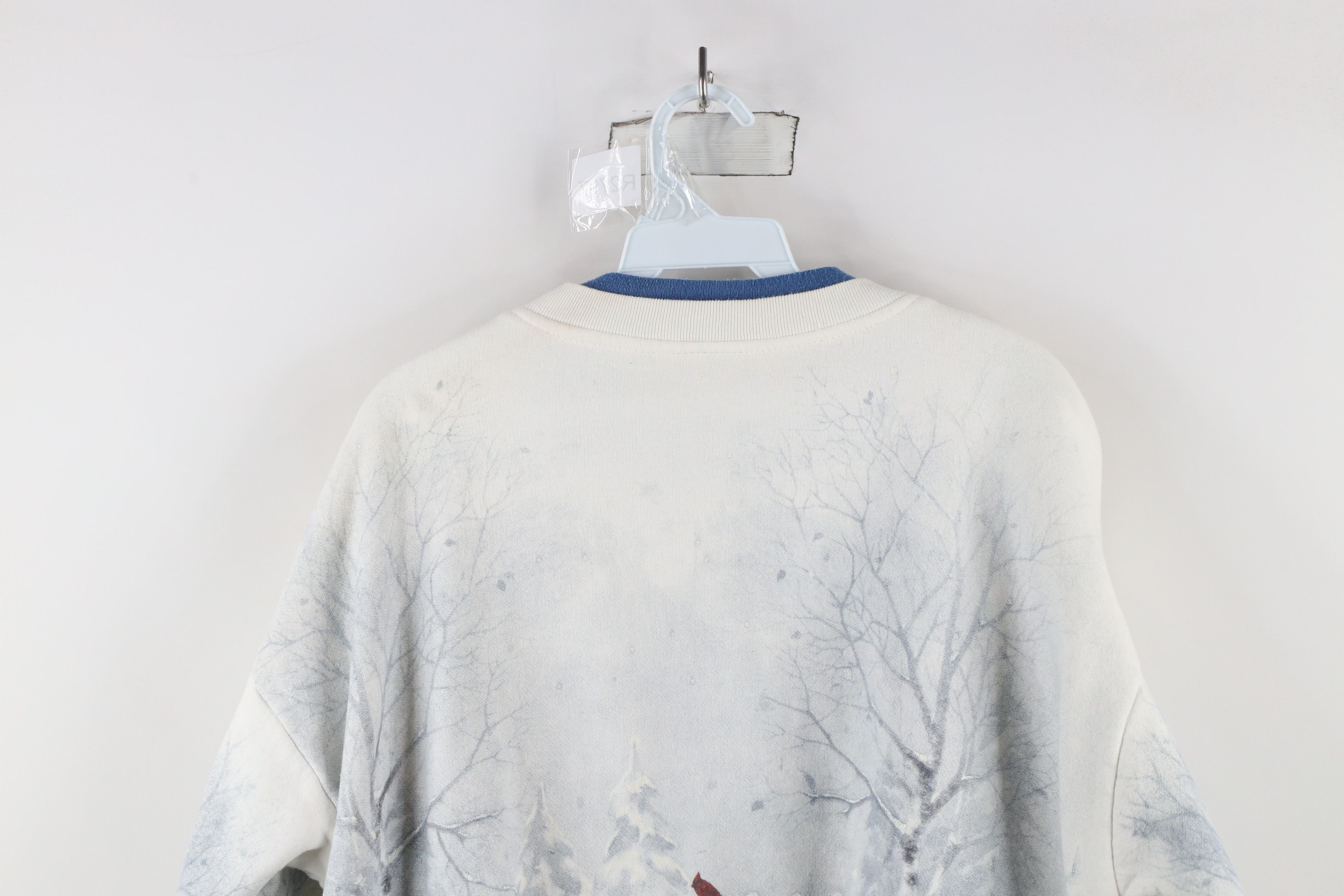 Vintage Vintage 90s Streetwear All Over Print Cardigan Sweatshirt Size L / US 10 / IT 46 - 15 Thumbnail