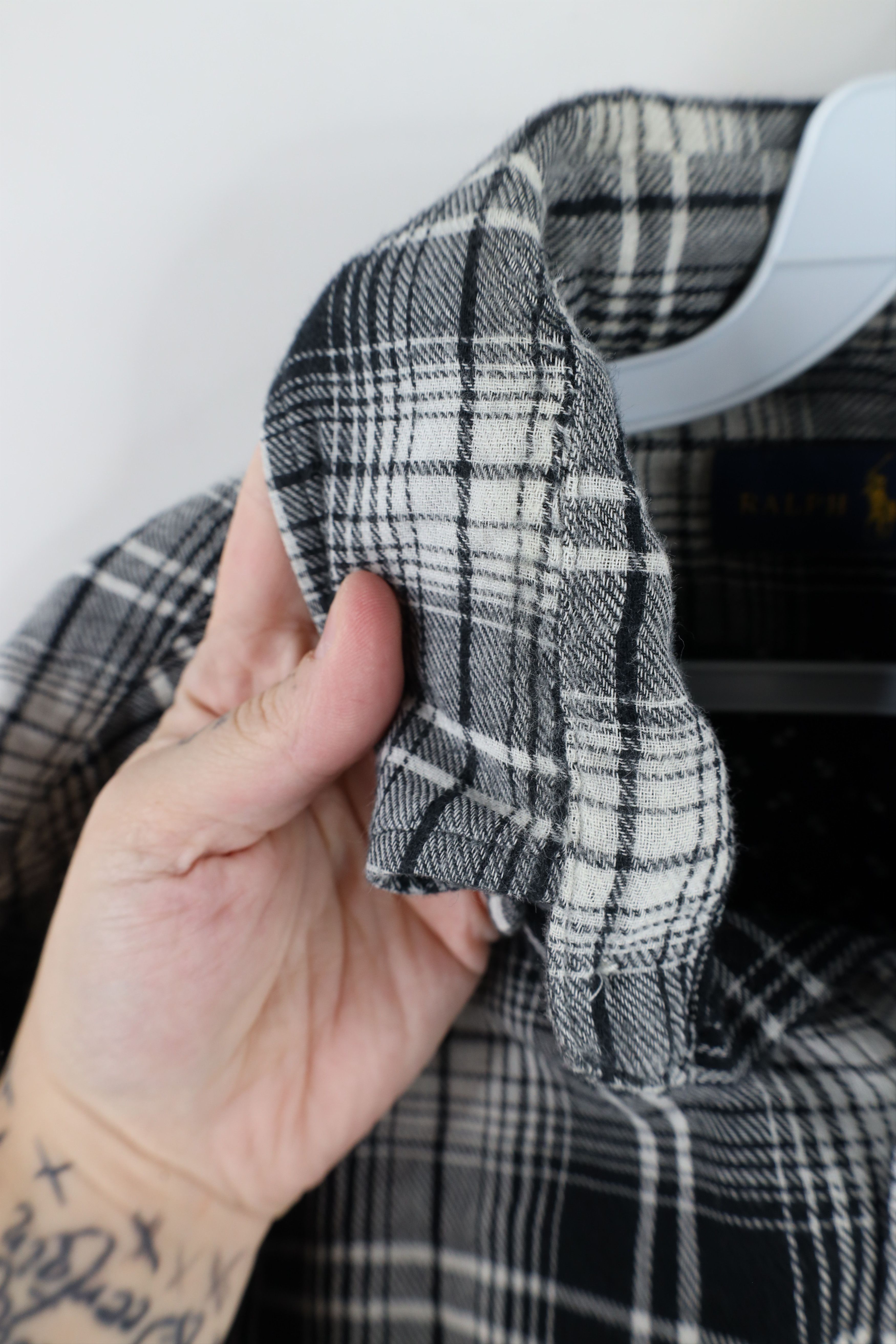 Ralph Lauren × Vintage Vintage Ralph Lauren Collared Button Down Shirt Plaid Size US S / EU 44-46 / 1 - 7 Thumbnail