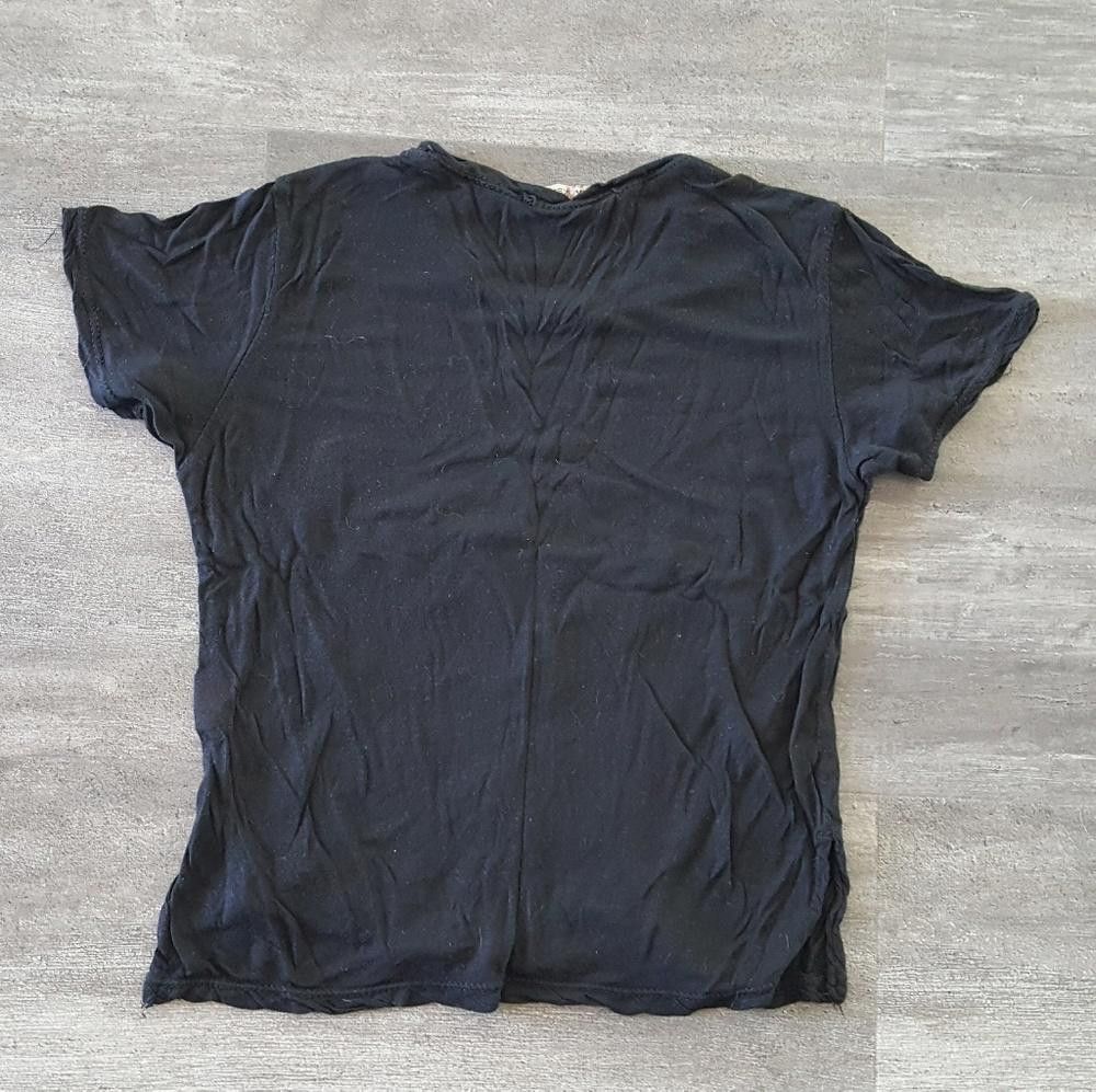 Designer Black New York Melville Cropped Short Sleeve Size ONE SIZE - 2 Thumbnail