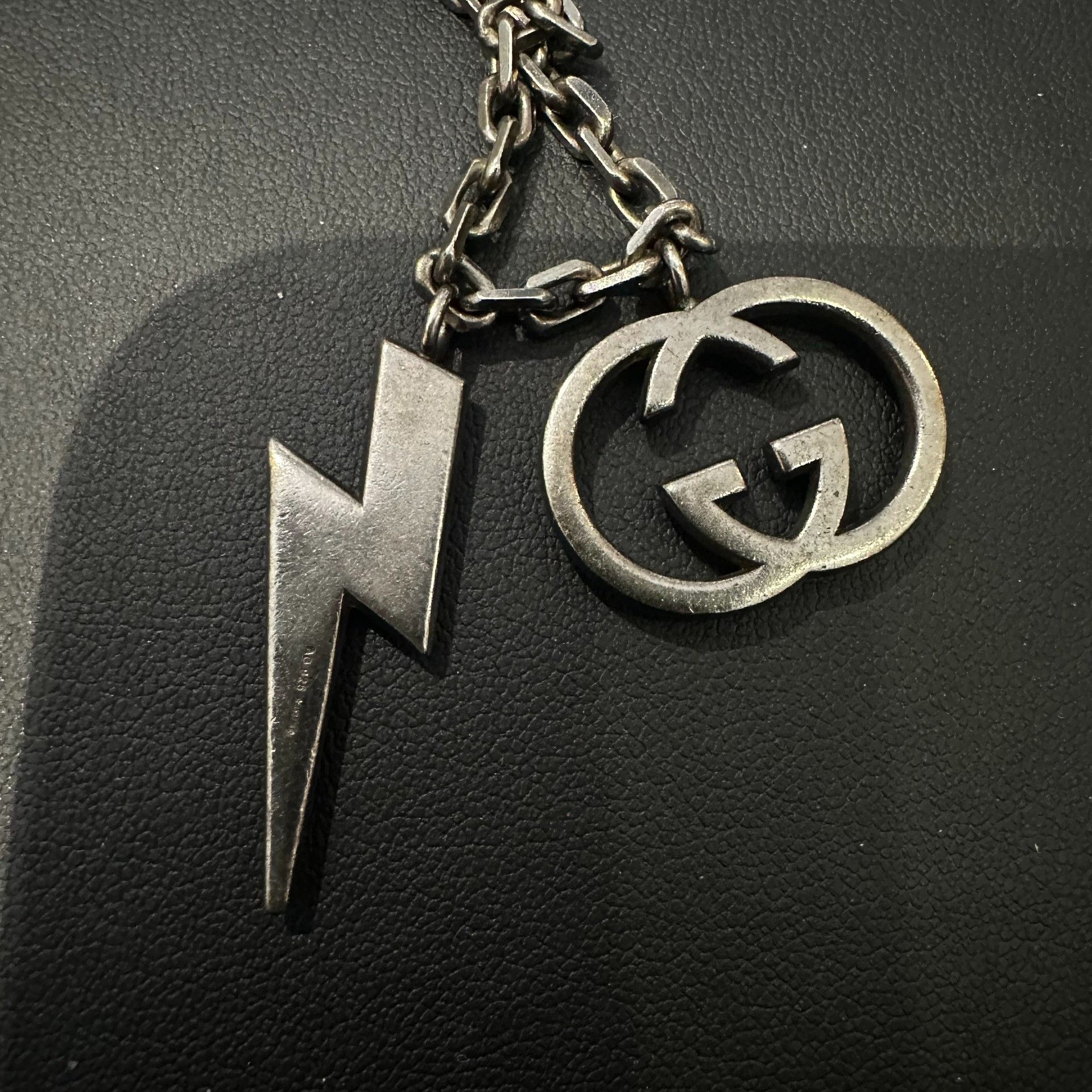 Gucci Gucci Retro Silver Necklace OS Women Size ONE SIZE - 1 Thumbnail