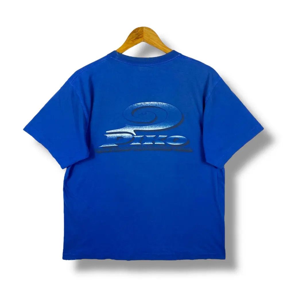 Vintage Vintage 90's PIKO Hawaiian Longboard Wear Faded Surf Tee Size US M / EU 48-50 / 2 - 1 Thumbnail