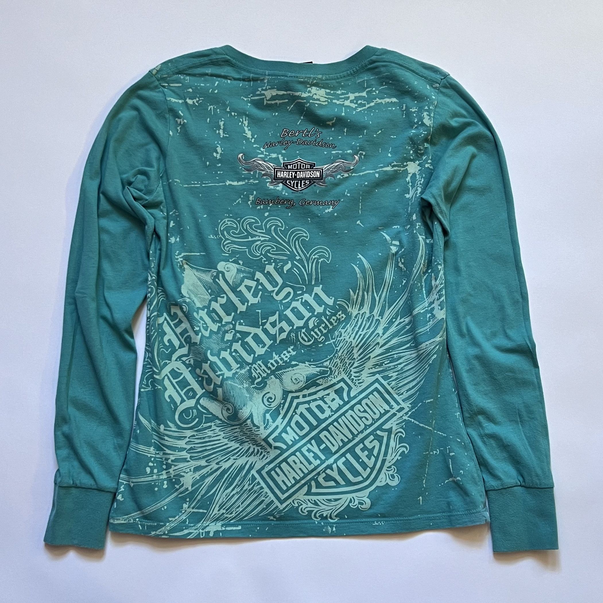 Harley Davidson Harley Davidson Long Sleeve Shirt Mens Small Blue Motorcycle Size US S / EU 44-46 / 1 - 4 Thumbnail