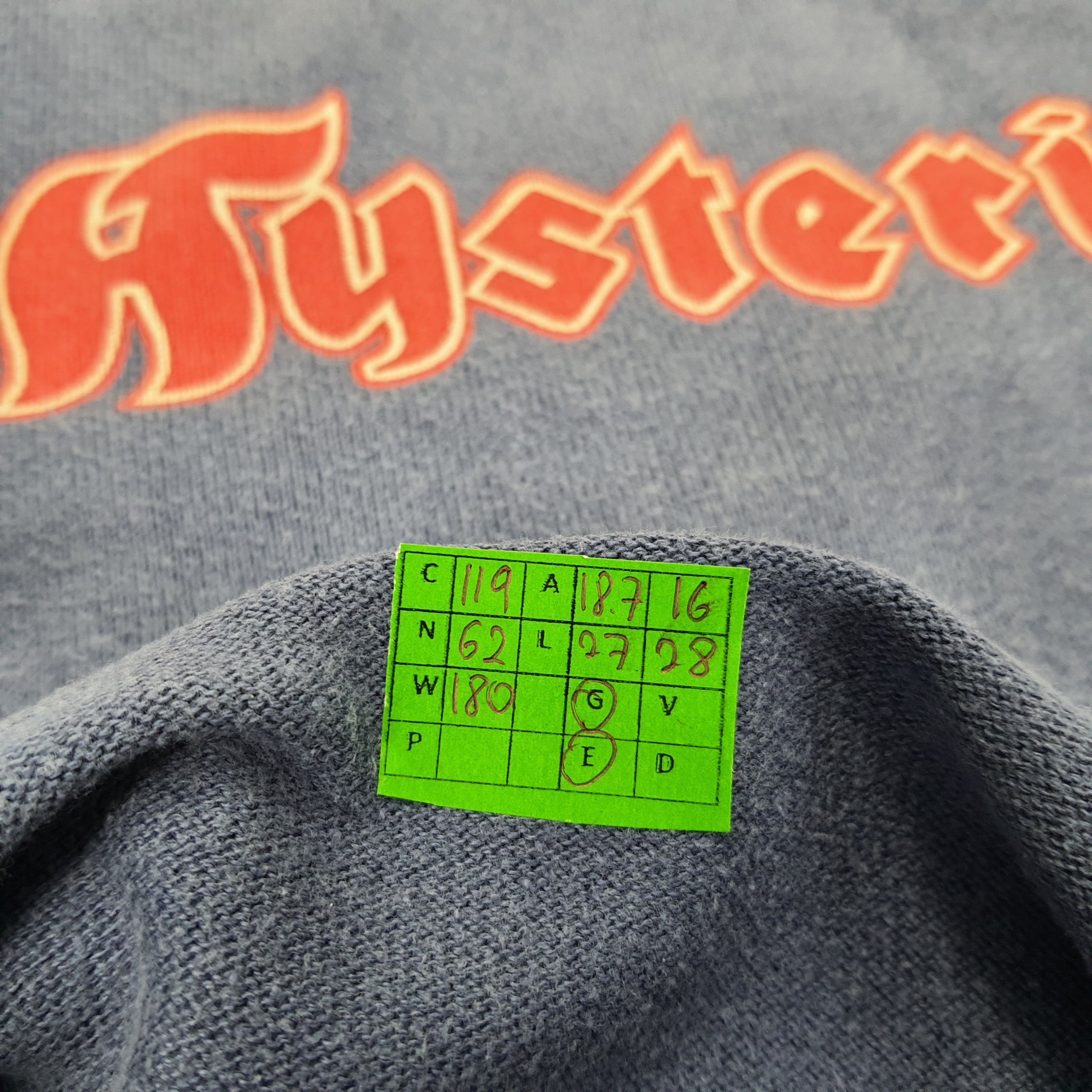 Addict Clothes Japan × Hysteric Glamour × Japanese Brand Vintage Hysteric Glamour Custom Logo Sweatshirts Size US S / EU 44-46 / 1 - 8 Thumbnail