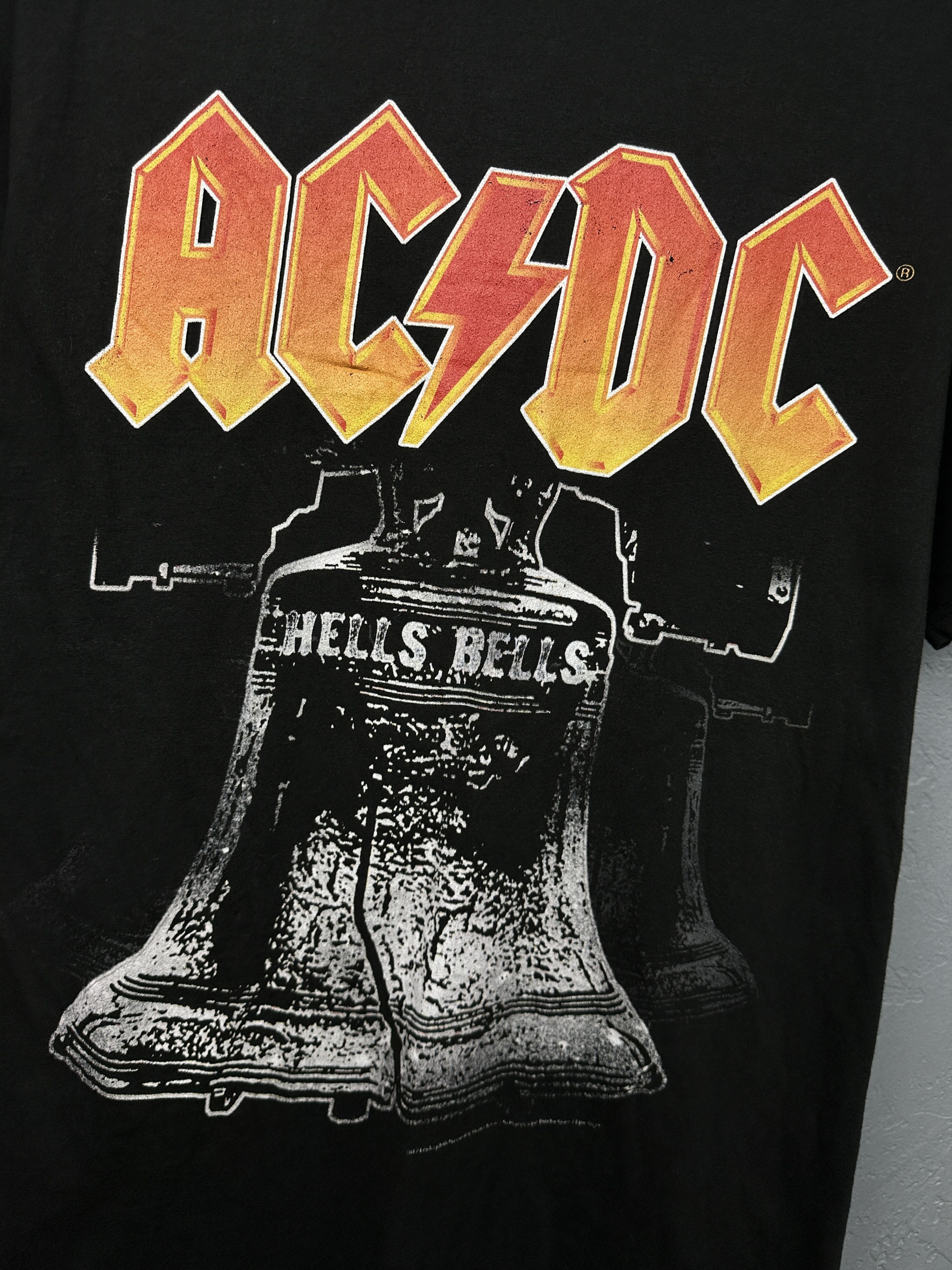 AC/DC × Band Tees AC DC Hells Bells Vintage Rock Band T-Shirt Size US L / EU 52-54 / 3 - 3 Thumbnail