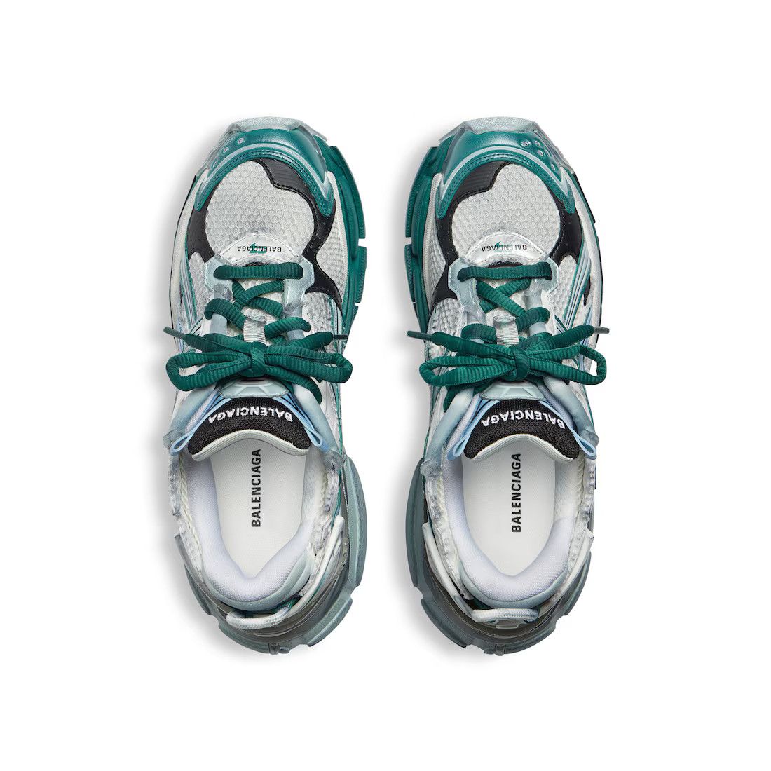 Balenciaga o1w1db10425 Runner Sneakers in Multicolor Size US 8 / IT 38 - 7 Thumbnail