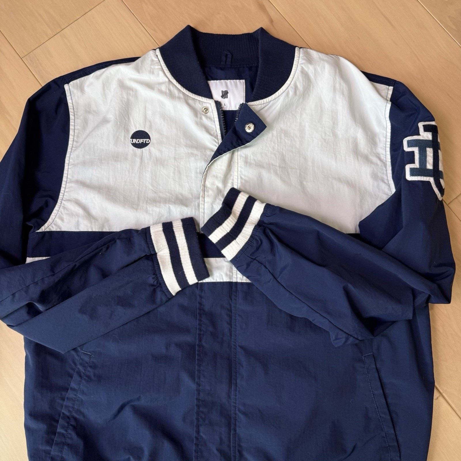 Undefeated Undefeated Mitchell Warm Up Jacket Large Multicolor Full Zip Size US L / EU 52-54 / 3 - 5 Thumbnail