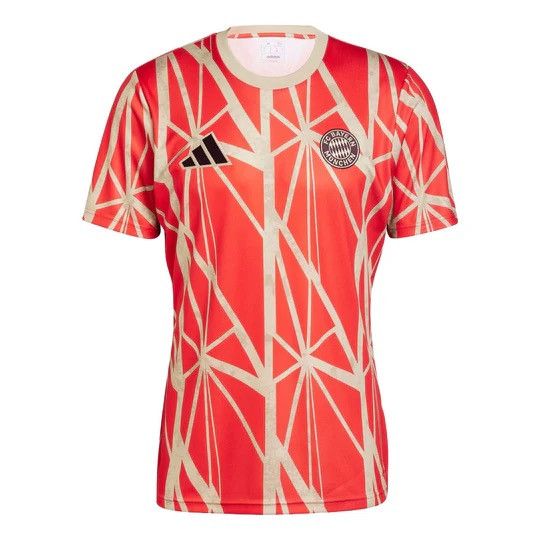 Adidas Adidas Bayern Munich FC Pre-Match Shirt 24/25 Red Jersey Size US L / EU 52-54 / 3 - 1 Thumbnail