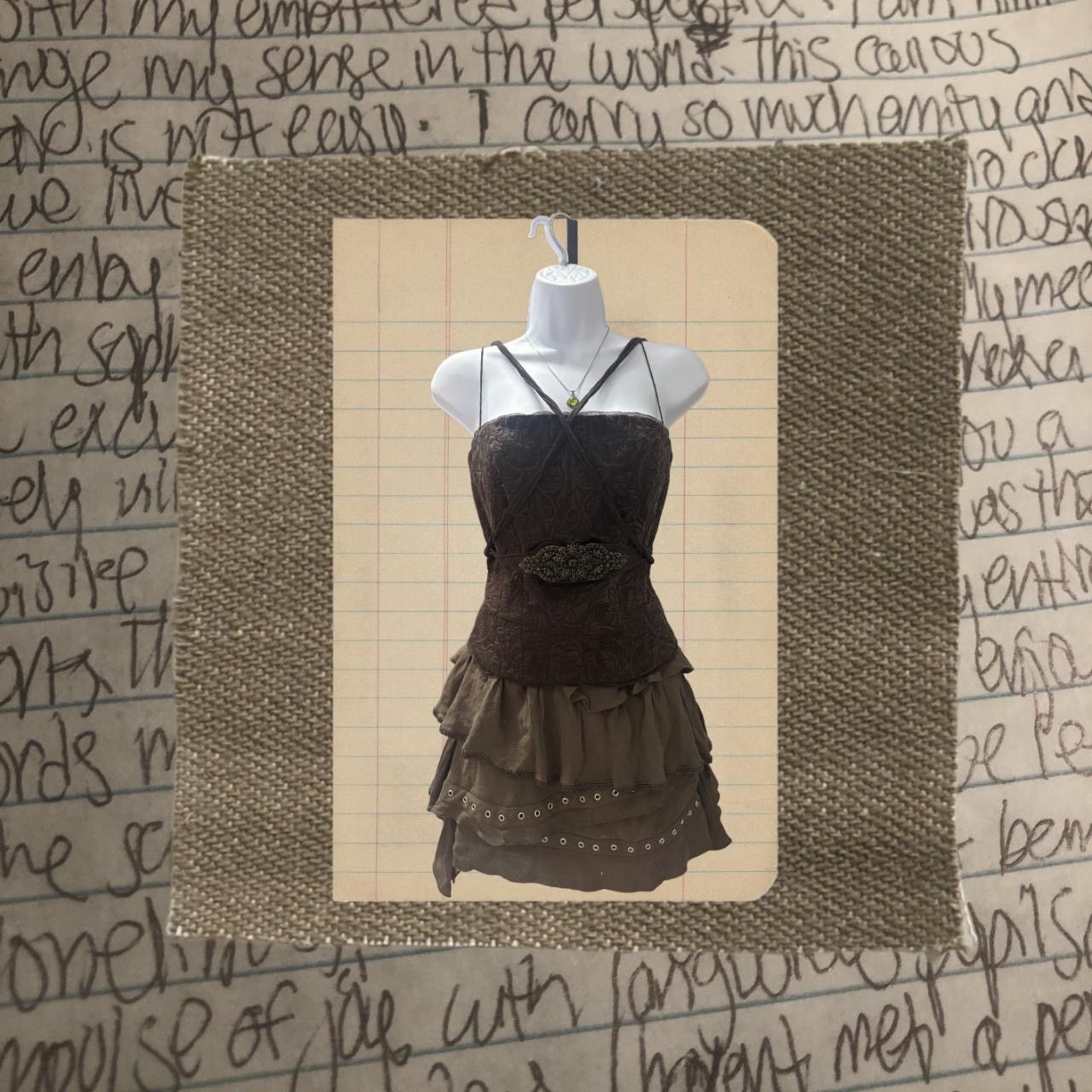 Iro vintage ruffle mini skirt with studded accents Size 26" / US 2 / IT 38 - 2 Thumbnail