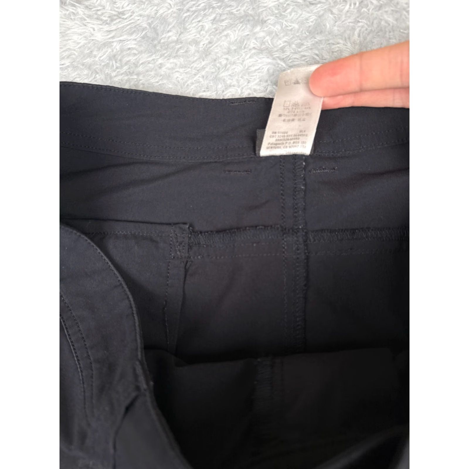 Patagonia Patagonia Pants Women 4 Black Straight Leg Pants Hiking Activewear Casual Nylon Polyester Blend Size 27" / US 4 / IT 40 - 7 Thumbnail