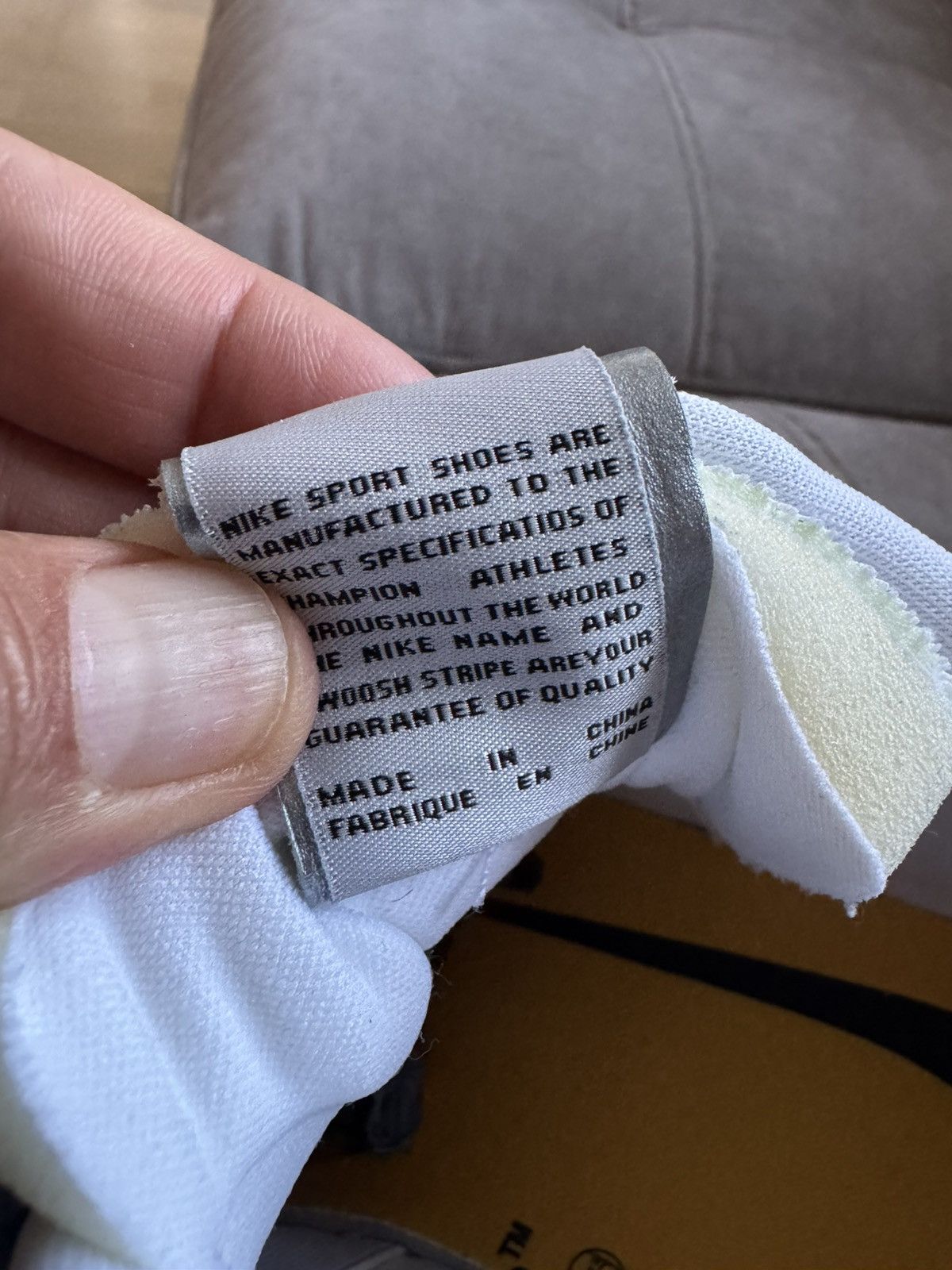 Off-White NIKE X OFF-WHITE DUNK UNC sz US9 UK8 only tried on see phot Size US 9 / EU 42 - 13 Thumbnail