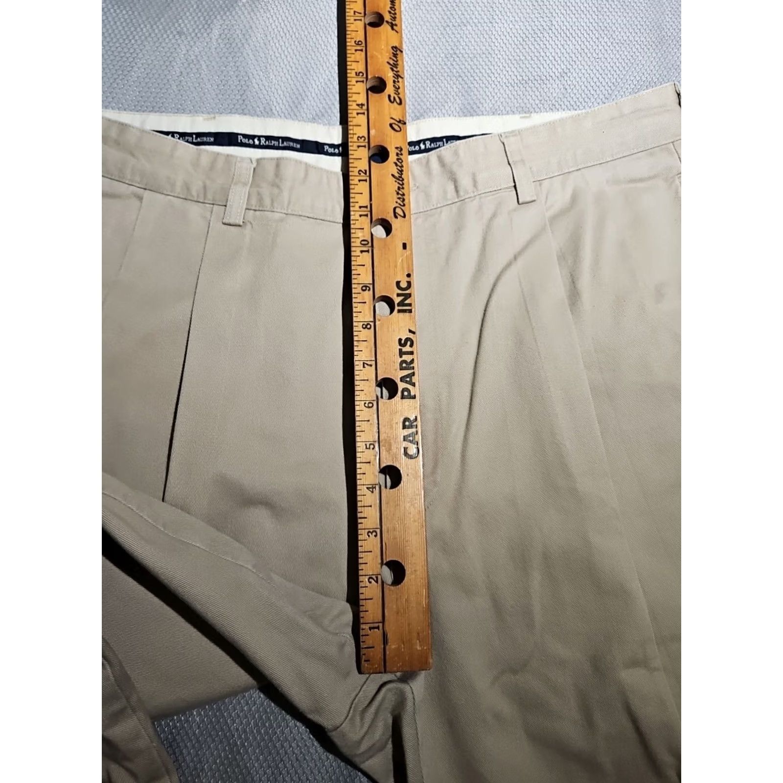 Polo Ralph Lauren VINTAGE Polo Ralph Lauren Mens Pants 36x34 Beige Khaki Flat Chino Tan Trousers Polo Ralph Lauren Mens Pants 36x34 Beige Khaki Flat Chino Tan Trousers Size US M / EU 48-50 / 2 - 7 Thumbnail