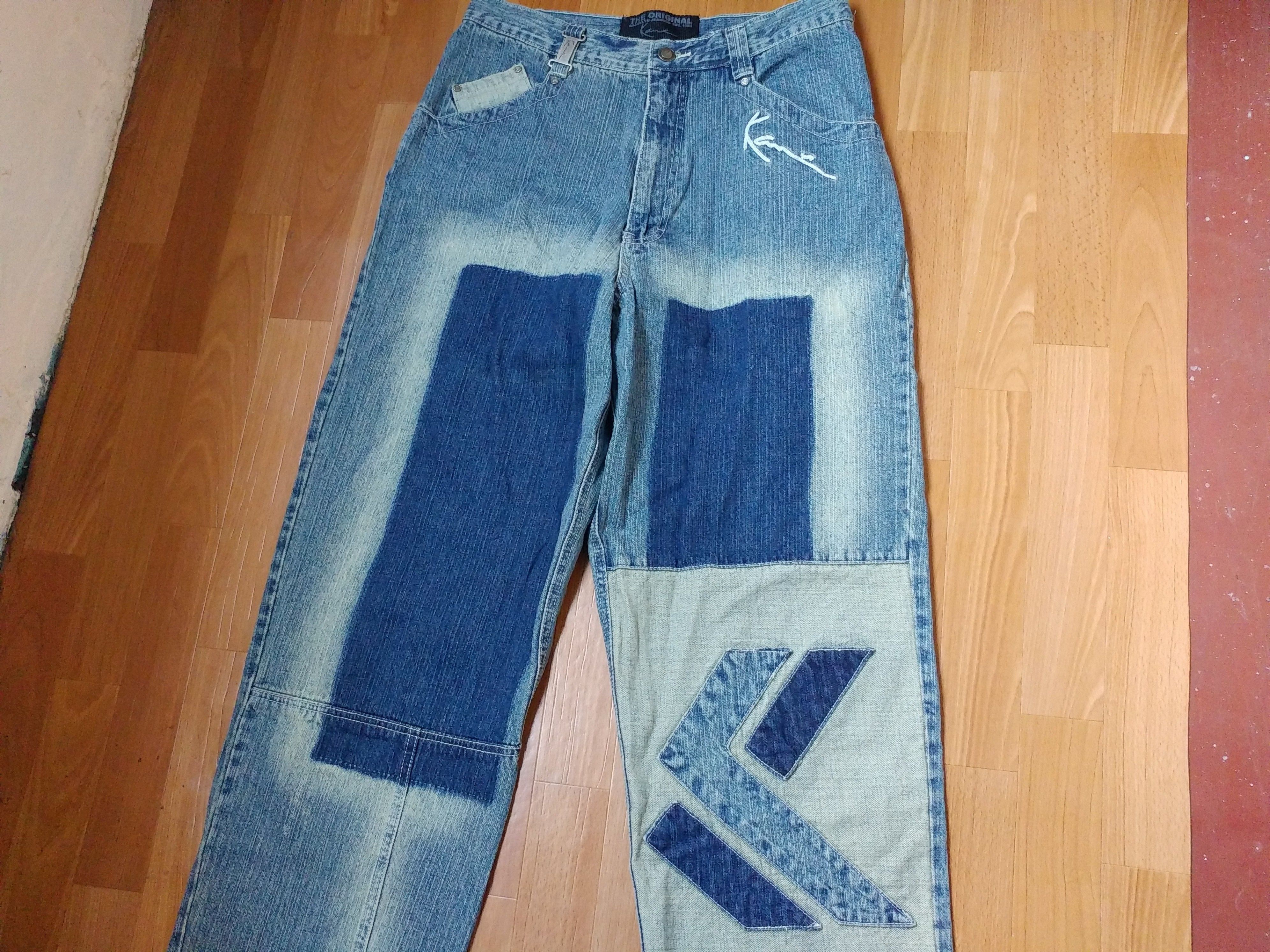 Karl Kani KARL KANI jeans, baggy, vintage Kani jeans, 90s hip hop W 32 Size US 32 / EU 48 - 12 Thumbnail