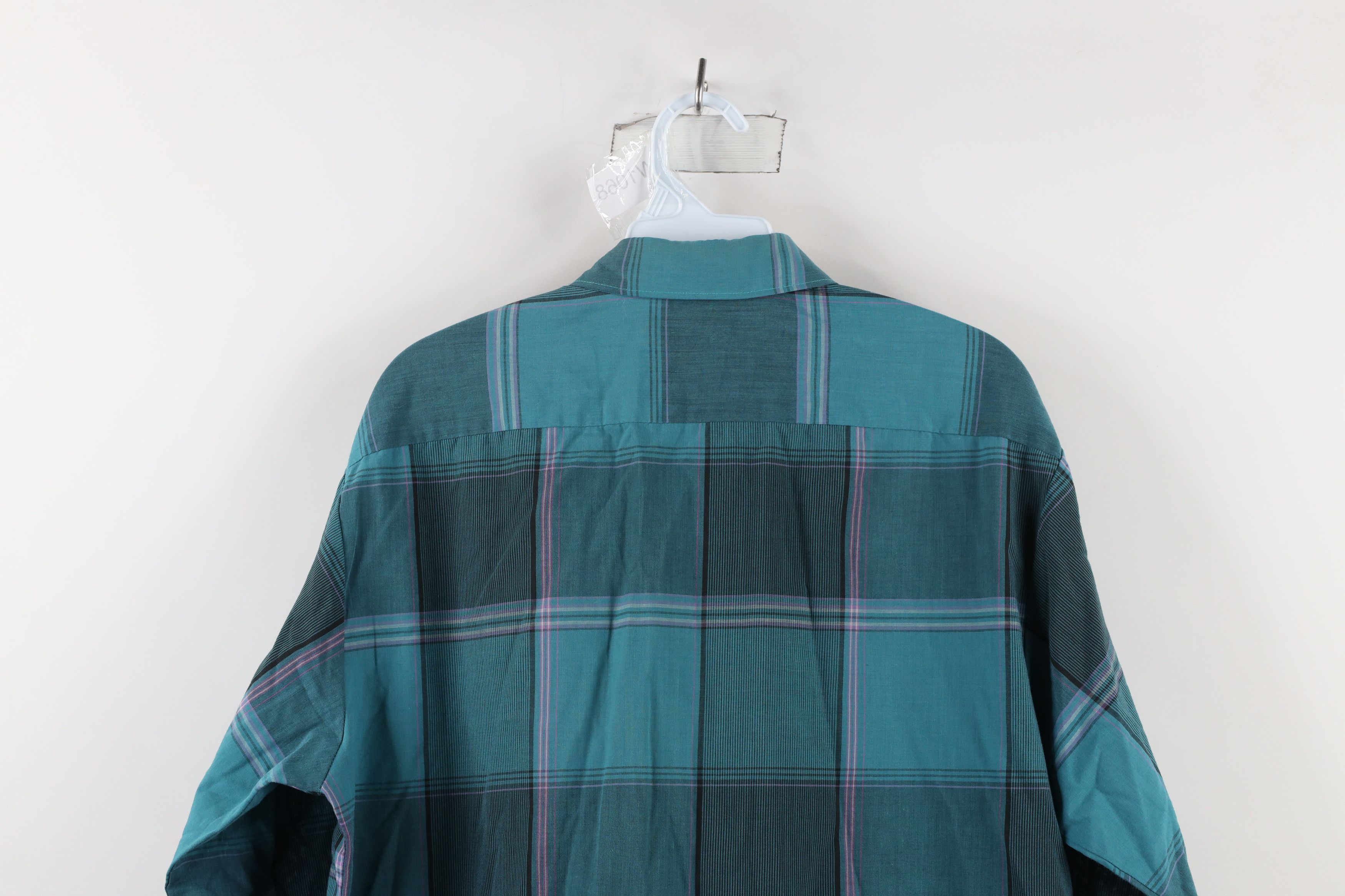 Vintage Vintage 90s Streetwear Collared Button Down Shirt Plaid Size US M / EU 48-50 / 2 - 8 Thumbnail