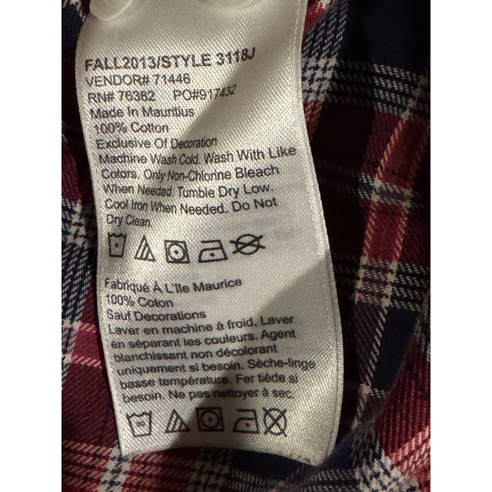 Timberland Timberland Button Down Shirt Mens Small Plaid Academia 2010s Size US S / EU 44-46 / 1 - 7 Thumbnail