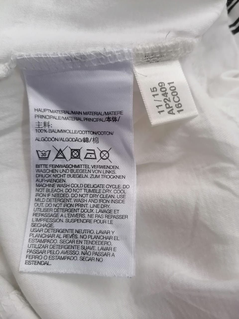 Adidas Y-3 Yohji Yamamoto X Adidas Tee Size US M / EU 48-50 / 2 - 10 Thumbnail