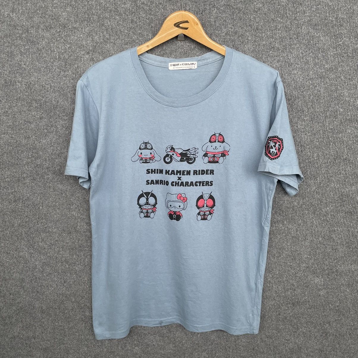Anime × Cartoon Network SHIN KAMEN RIDER X SANRIO CHARACTERS HELLO KITTY TEE Size US M / EU 48-50 / 2 - 1 Thumbnail
