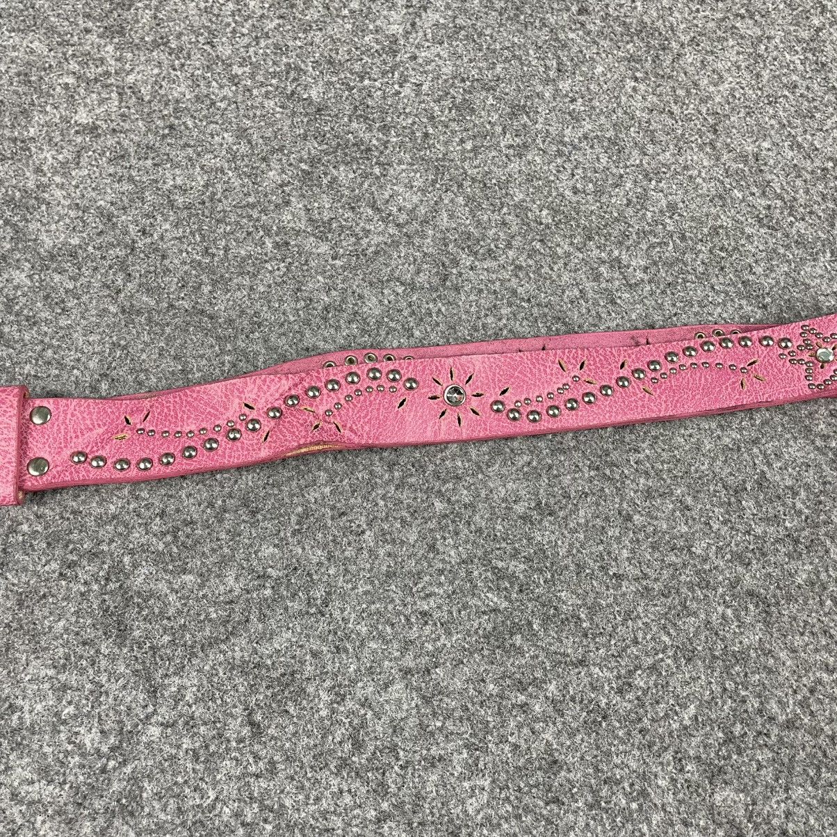 KMRii Y2K Studded Leather Belt Size ONE SIZE - 4 Thumbnail