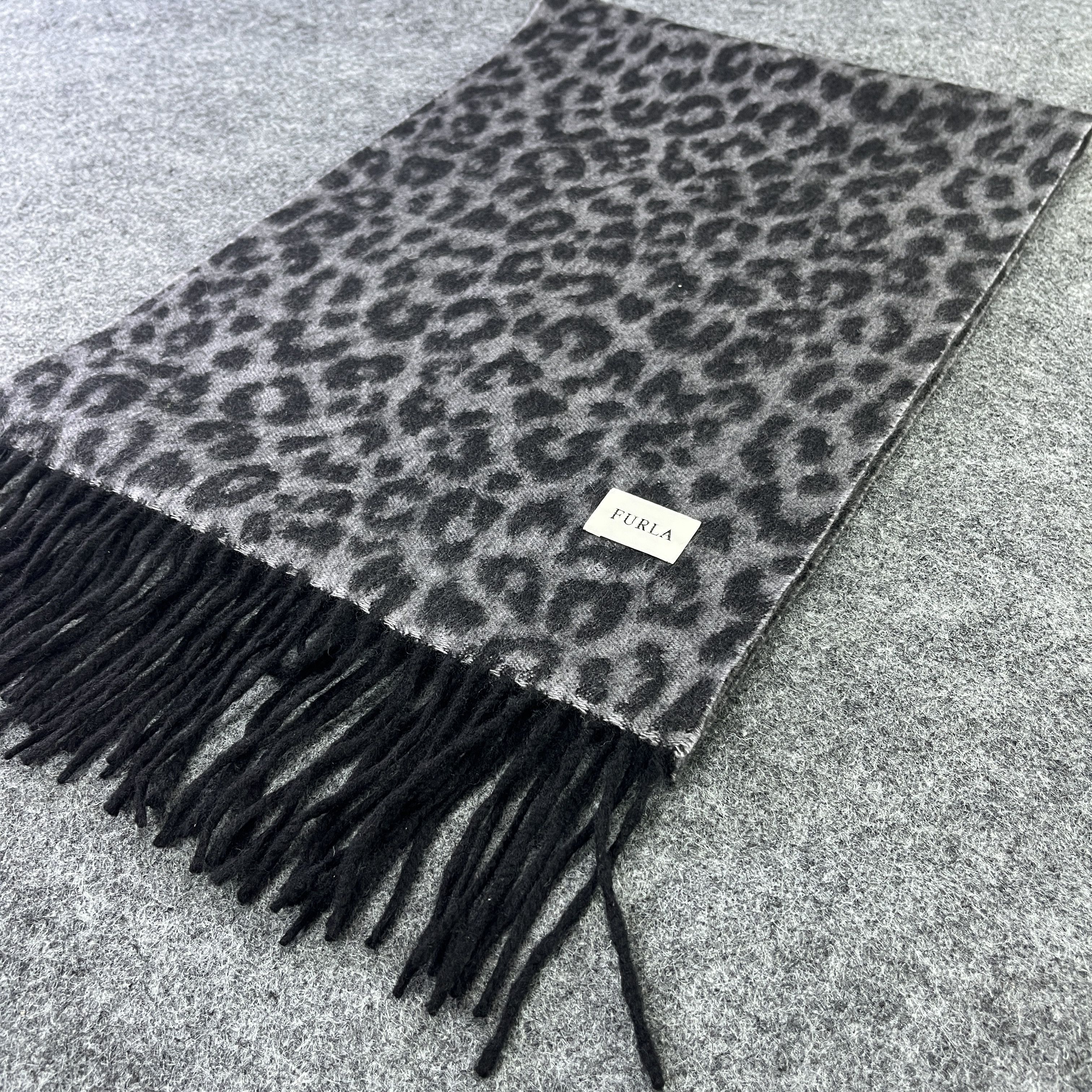 Vintage Vintage Leopard Design Scarf / Muffler / Neckwear T844 Size ONE SIZE - 5 Thumbnail