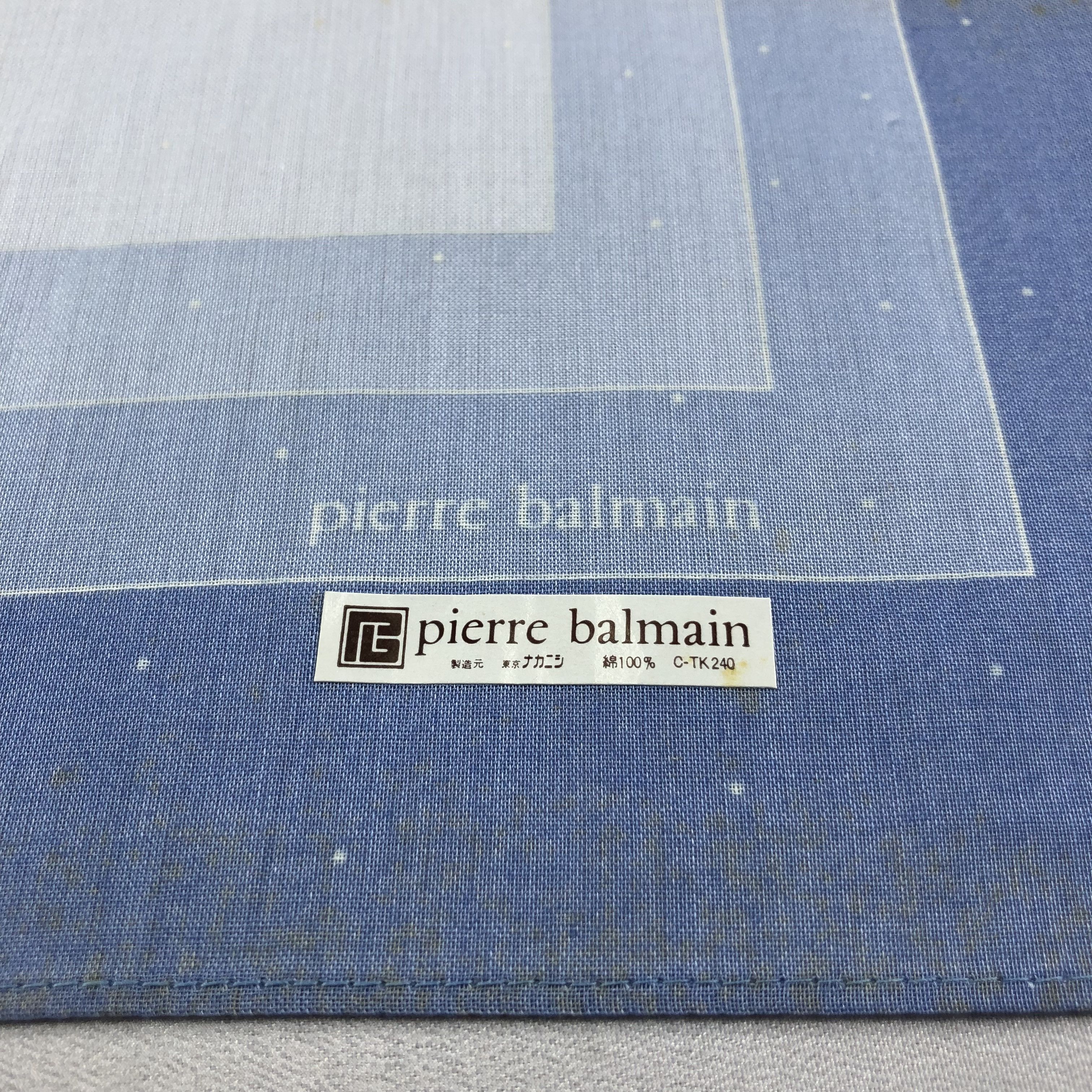 Pierre Balmain × Vintage Pierre Balmain Handkerchief Neckerchief Bandana H1576 Size ONE SIZE - 4 Thumbnail