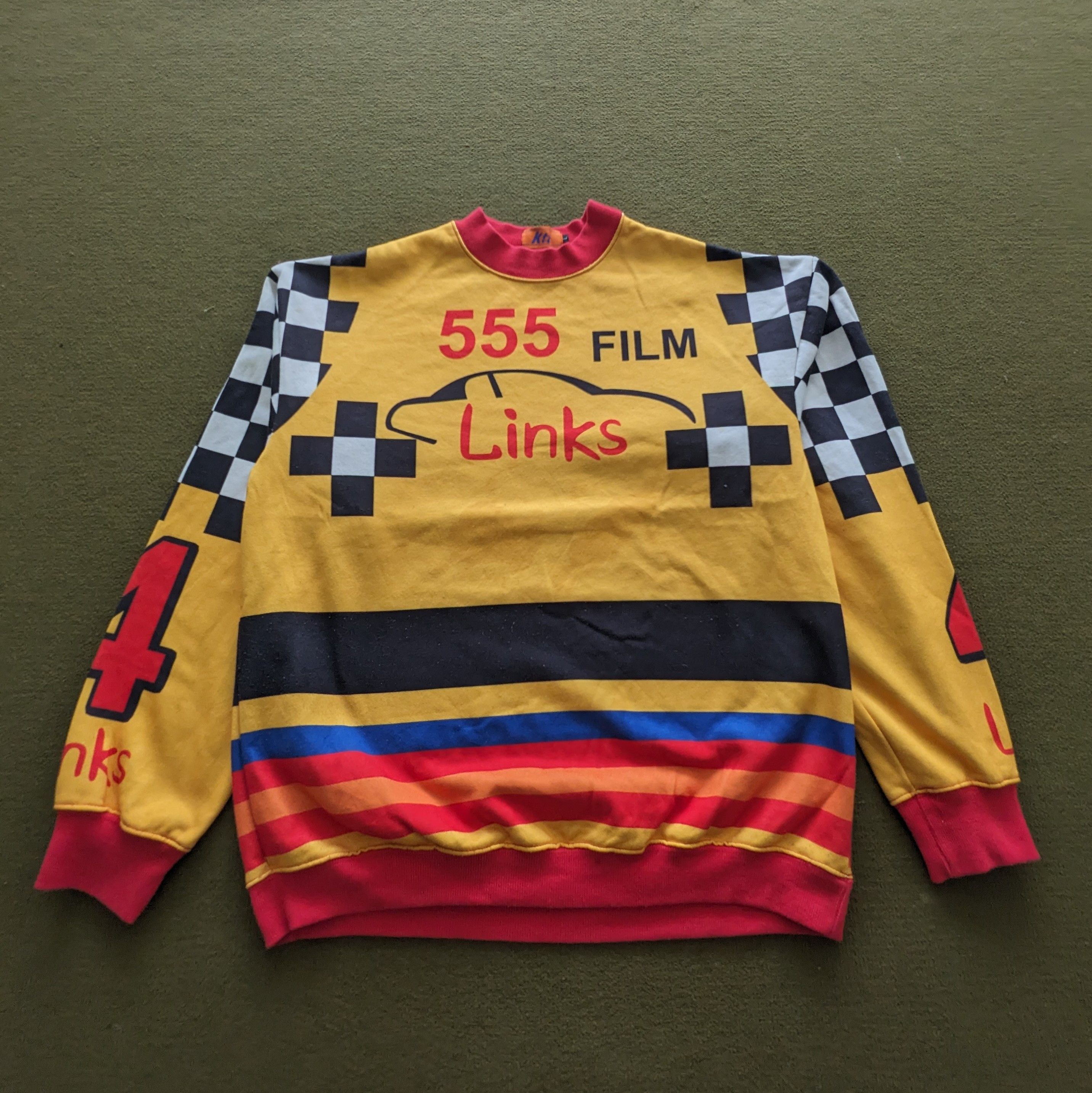 Vintage 555 Film Links Japanese Brand Sweatshirt