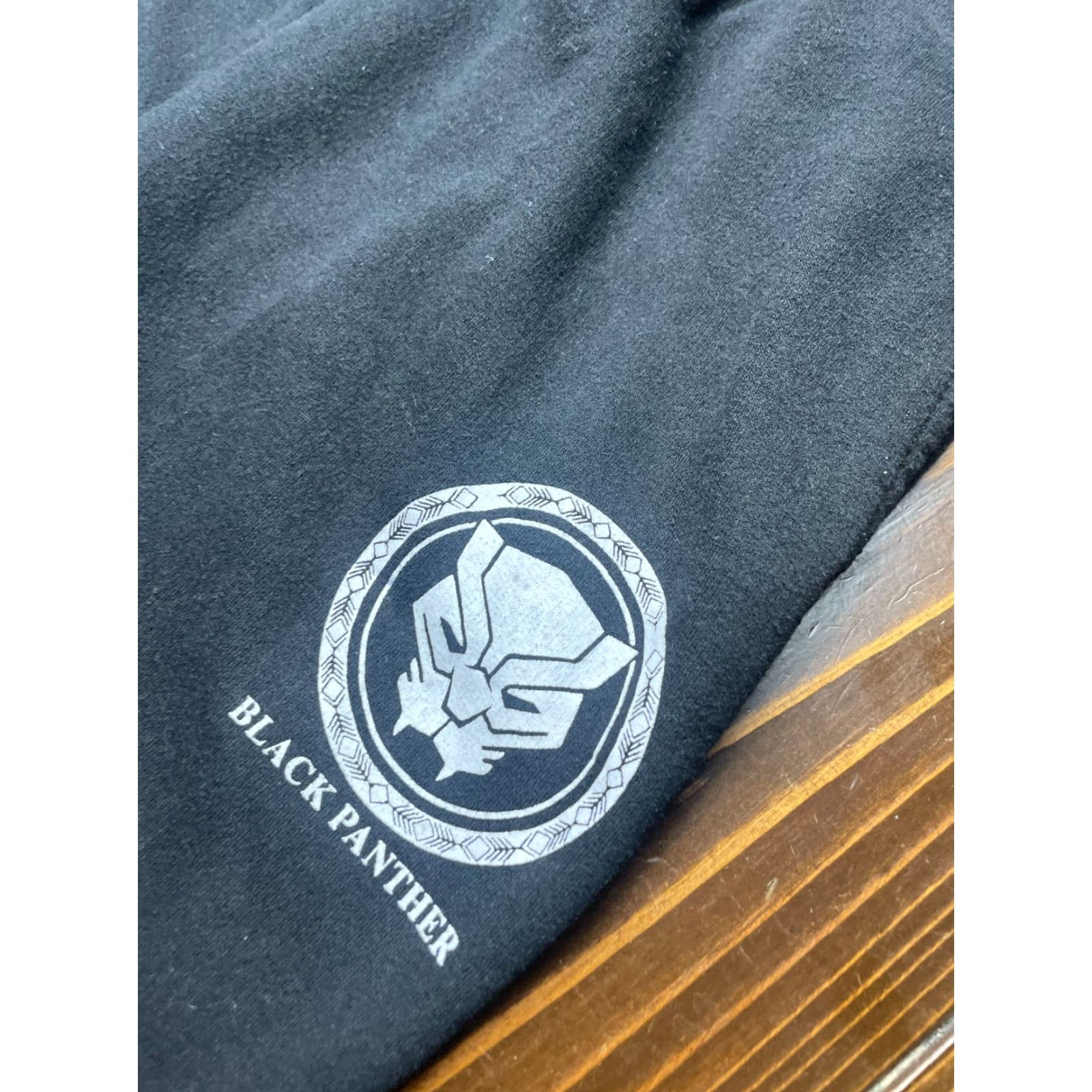 Vintage Marvel Pants Women's Size Medium Black Jogger Wakanda Forever Black Panther Size 27" / US 4 / IT 40 - 4 Thumbnail
