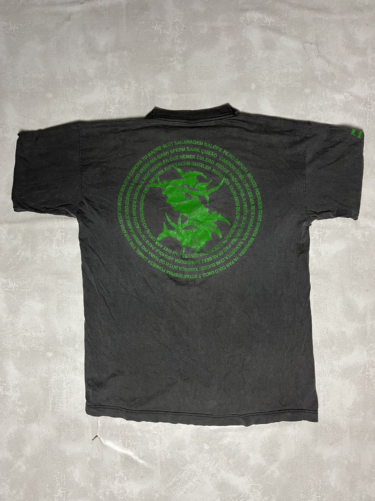 Band Tees 🦂Vintage🦂 Sepultura 1992 Third World Posse Long Size US XL / EU 56 / 4 - 2 Thumbnail