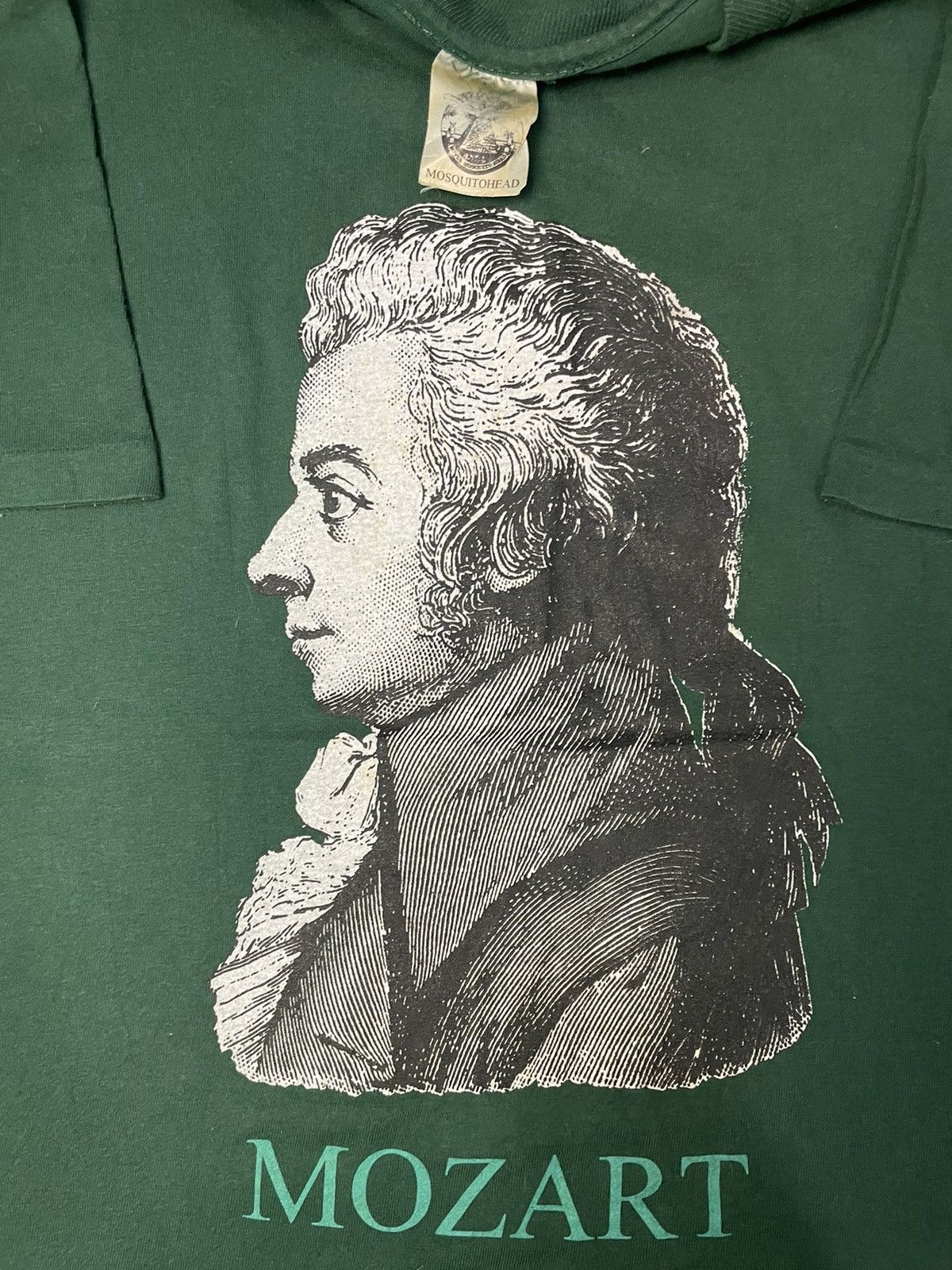 Vintage Vintage Mozart Mosquito Head Shirt Size US L / EU 52-54 / 3 - 3 Thumbnail