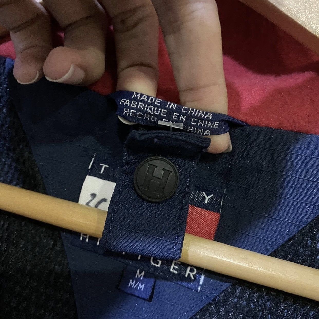 Tommy Hilfiger × Vintage Tommy Hilfiger Men's Navy Parka Hood Jackets Size US M / EU 48-50 / 2 - 15 Thumbnail