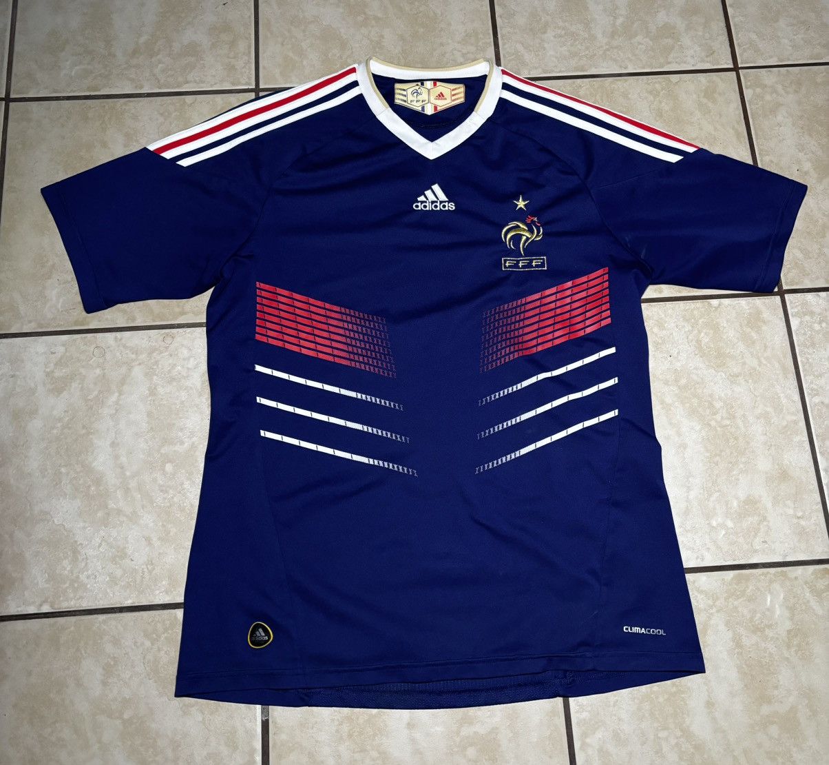 Adidas France training shirt Size US M / EU 48-50 / 2 - 1 Preview