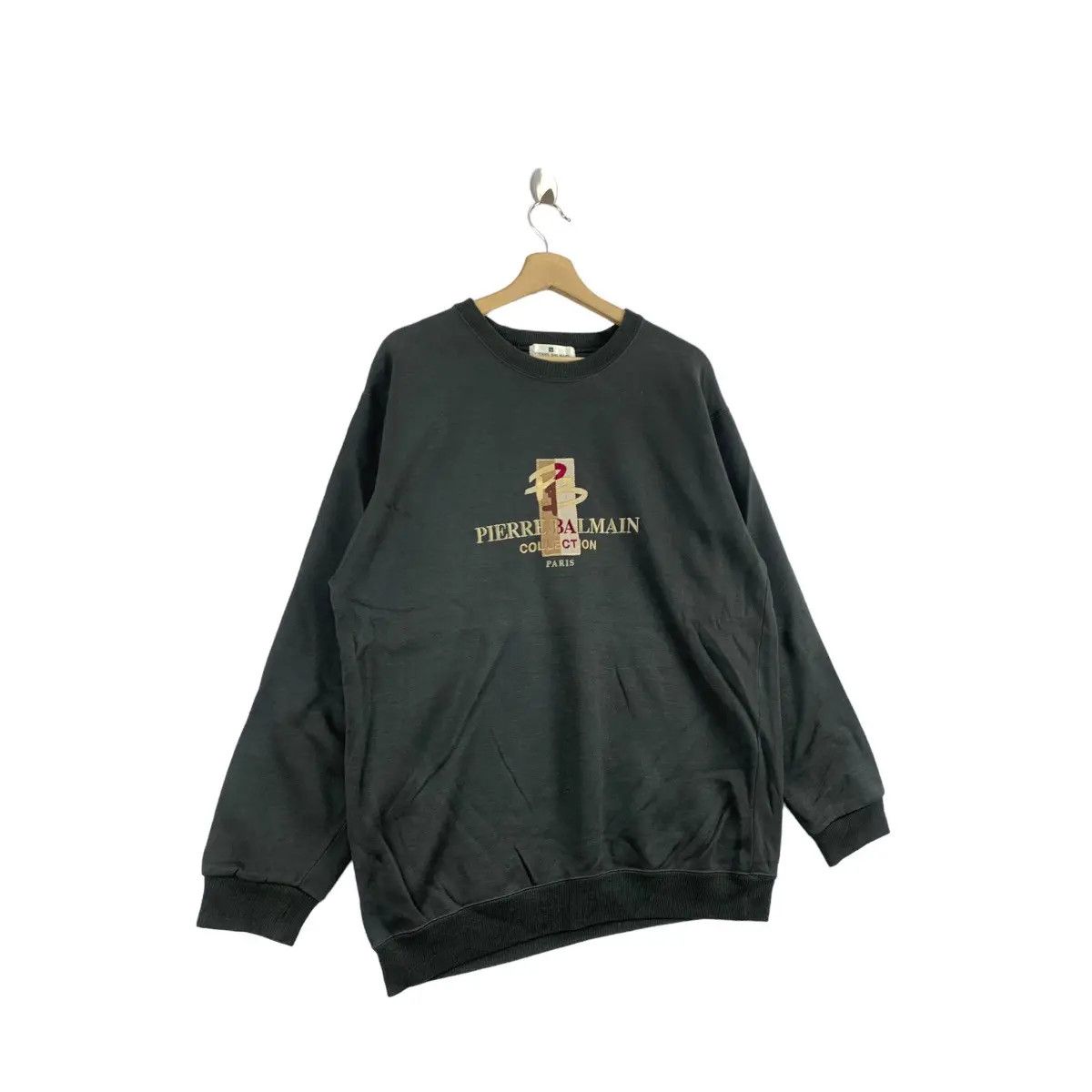 Pierre Balmain Vintage PIERRE BALMAIN PARIS Collection Embroidered Logo Size US XL / EU 56 / 4 - 2 Thumbnail