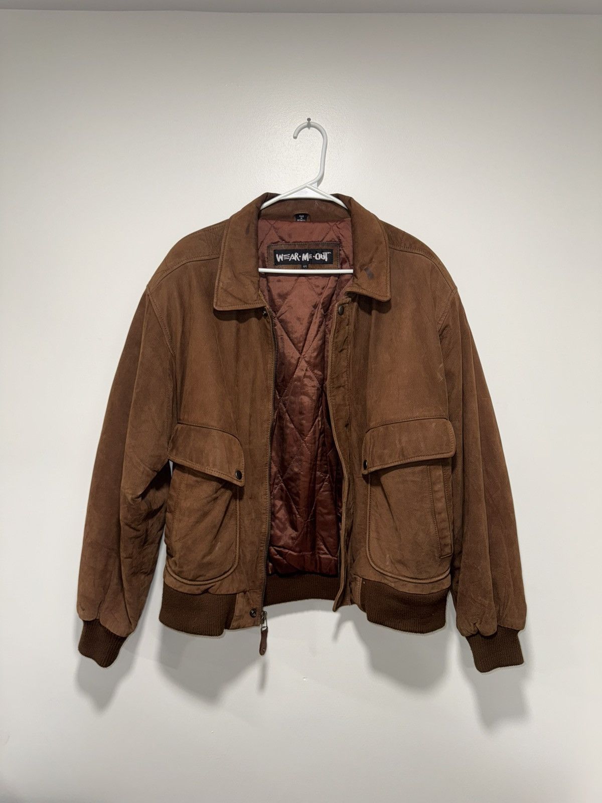 Vintage Vintage Genuine Leather Bomber Jacket Size US L / EU 52-54 / 3 - 2 Thumbnail