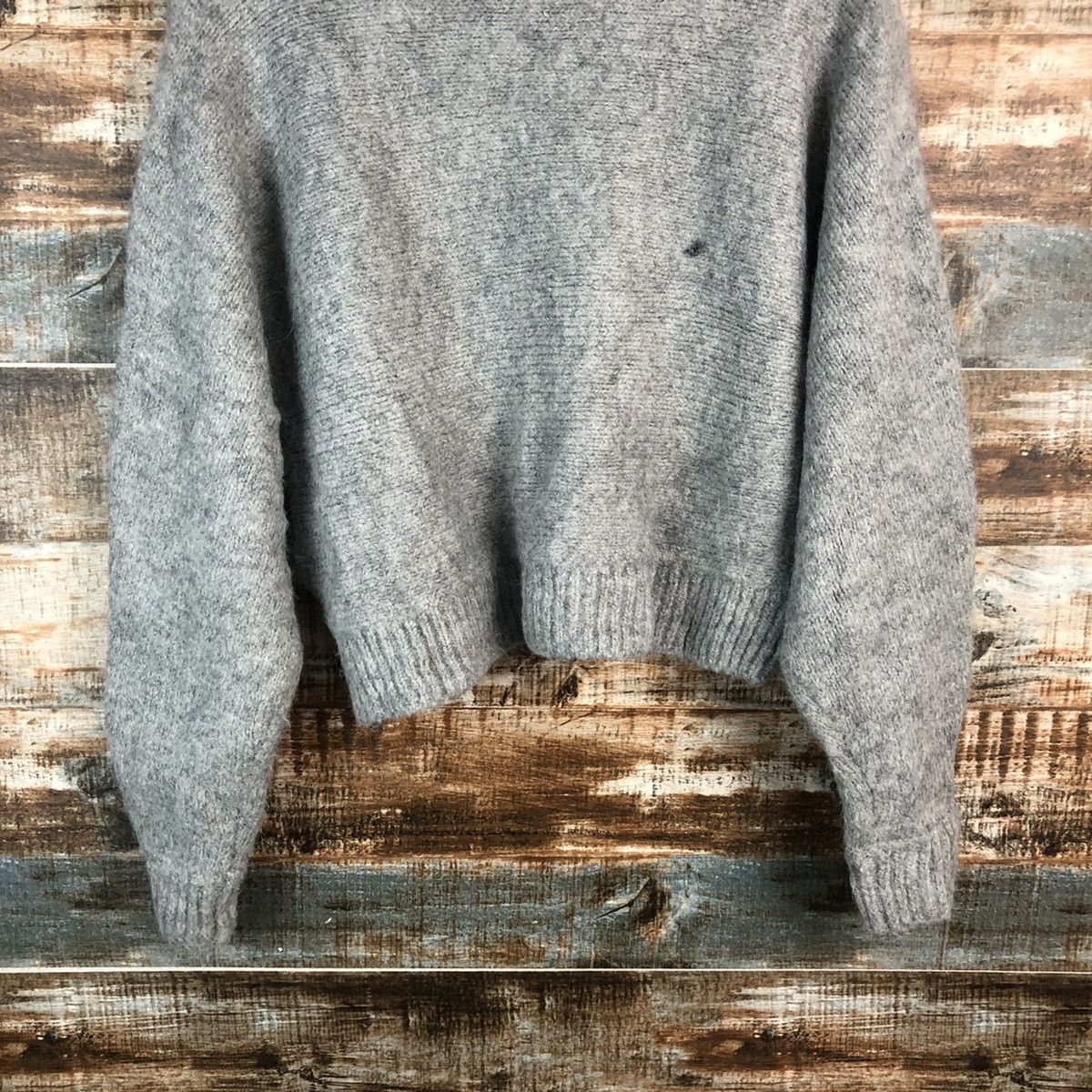 Homespun Knitwear DL Japanese Brand Gray Knitwear #C626 Size M / US 6-8 / IT 42-44 - 13 Thumbnail