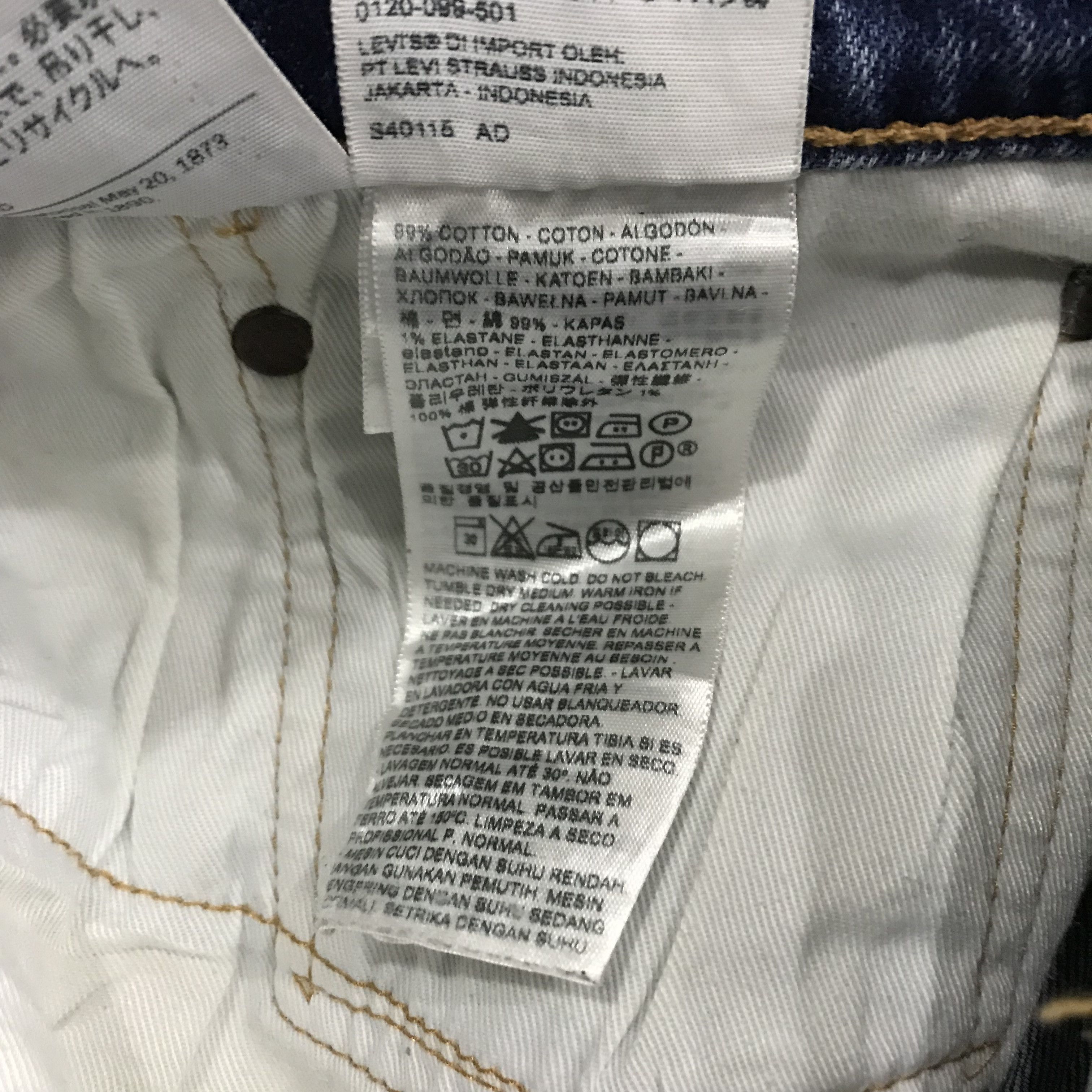 Levi's Vintage Y2K Levi’s 502 Light Wash Jeans Straight Size US 34 / EU 50 - 13 Thumbnail