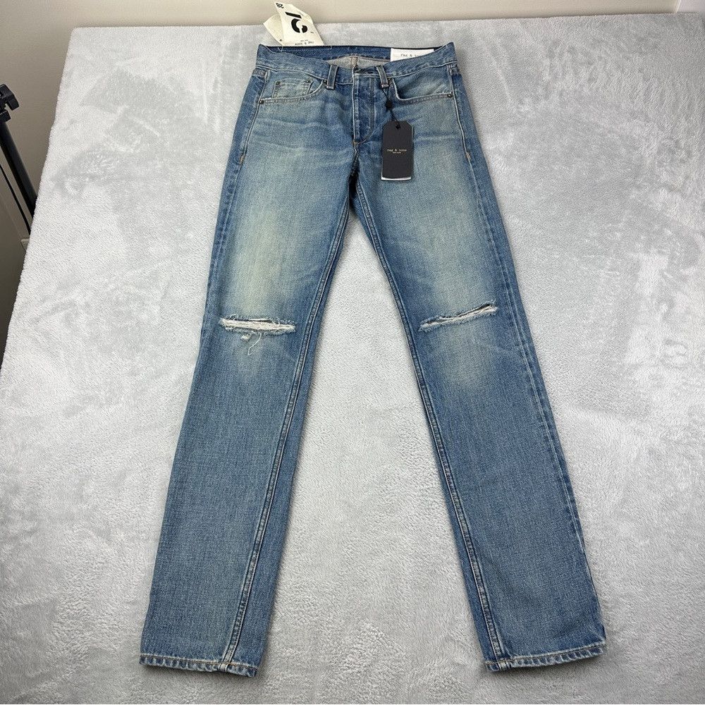 Rag & Bone NWT Rag & Bone Men's Standard Issue Fit 2 Slim Jeans Radley Size US 28 / EU 44 - 3 Thumbnail