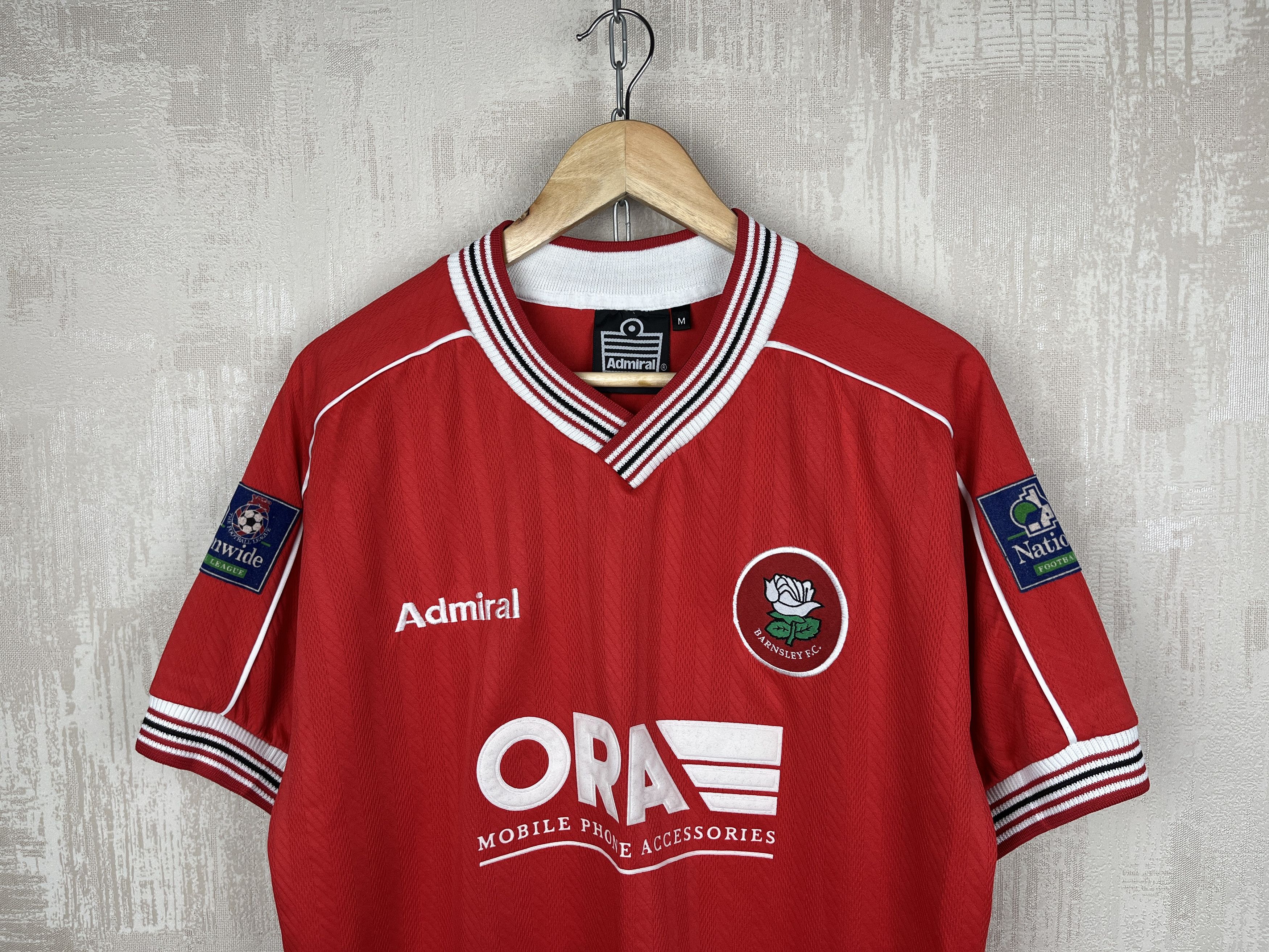 Vintage Barnsley FC WARD 1998 1999 Admiral Home Soccer Jersey Size US M / EU 48-50 / 2 - 1 Thumbnail