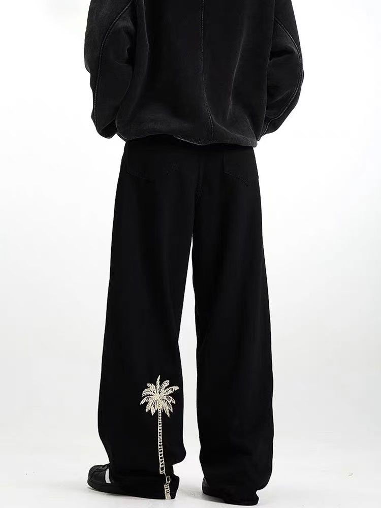 Japanese Brand × Jean American straight casual vintage embroidered jeans Size US 32 / EU 48 - 1 Thumbnail