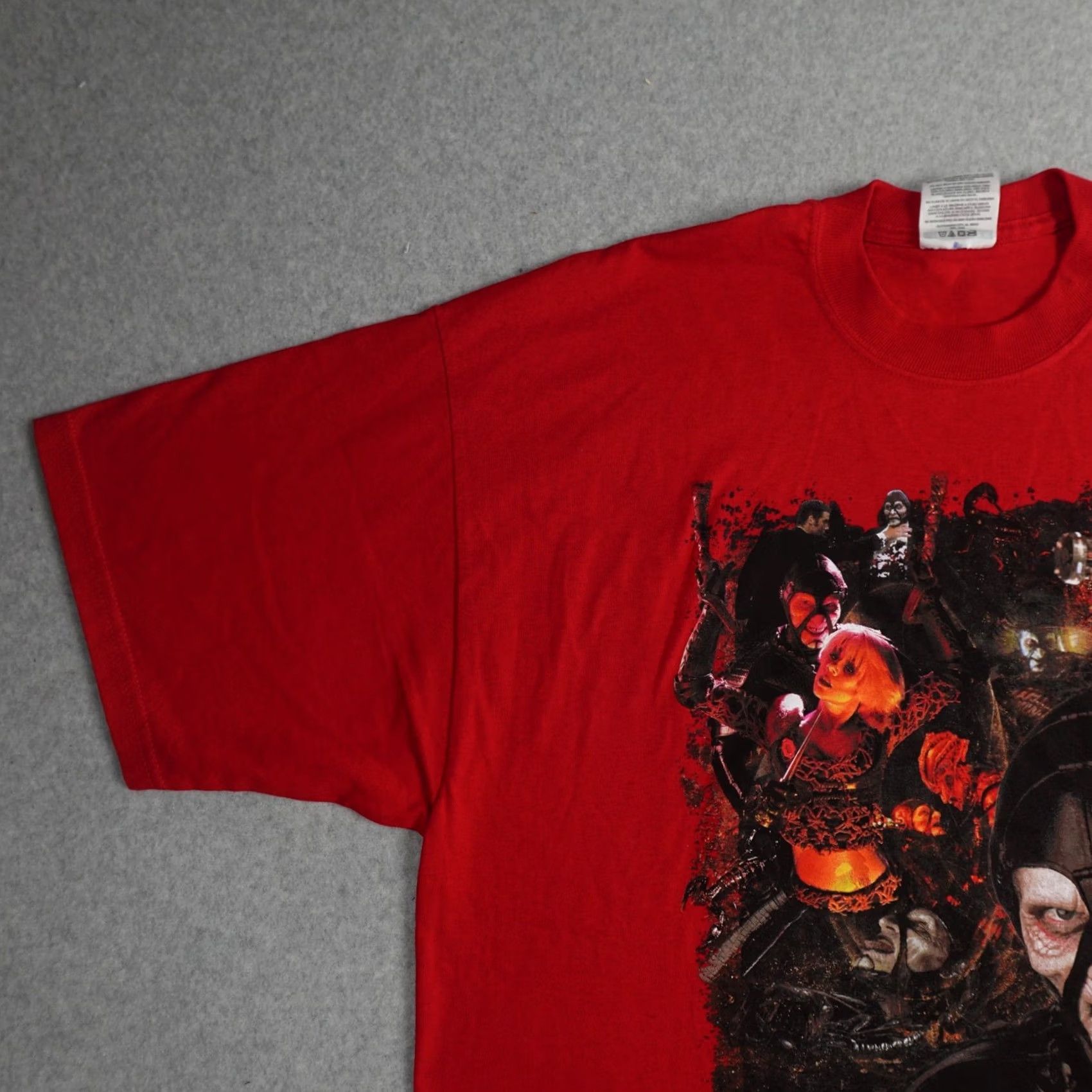 Vintage VINTAGE 90s Farscape SCORPIUS TV Series Shirt Red Mens XL Size US XL / EU 56 / 4 - 5 Thumbnail