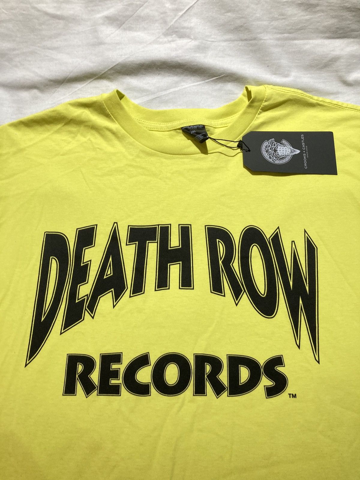 Crooks & Castles Crooks & Castles Death Row Records T-shirt, Men’s size 2X Size US XXL / EU 58 / 5 - 2 Thumbnail